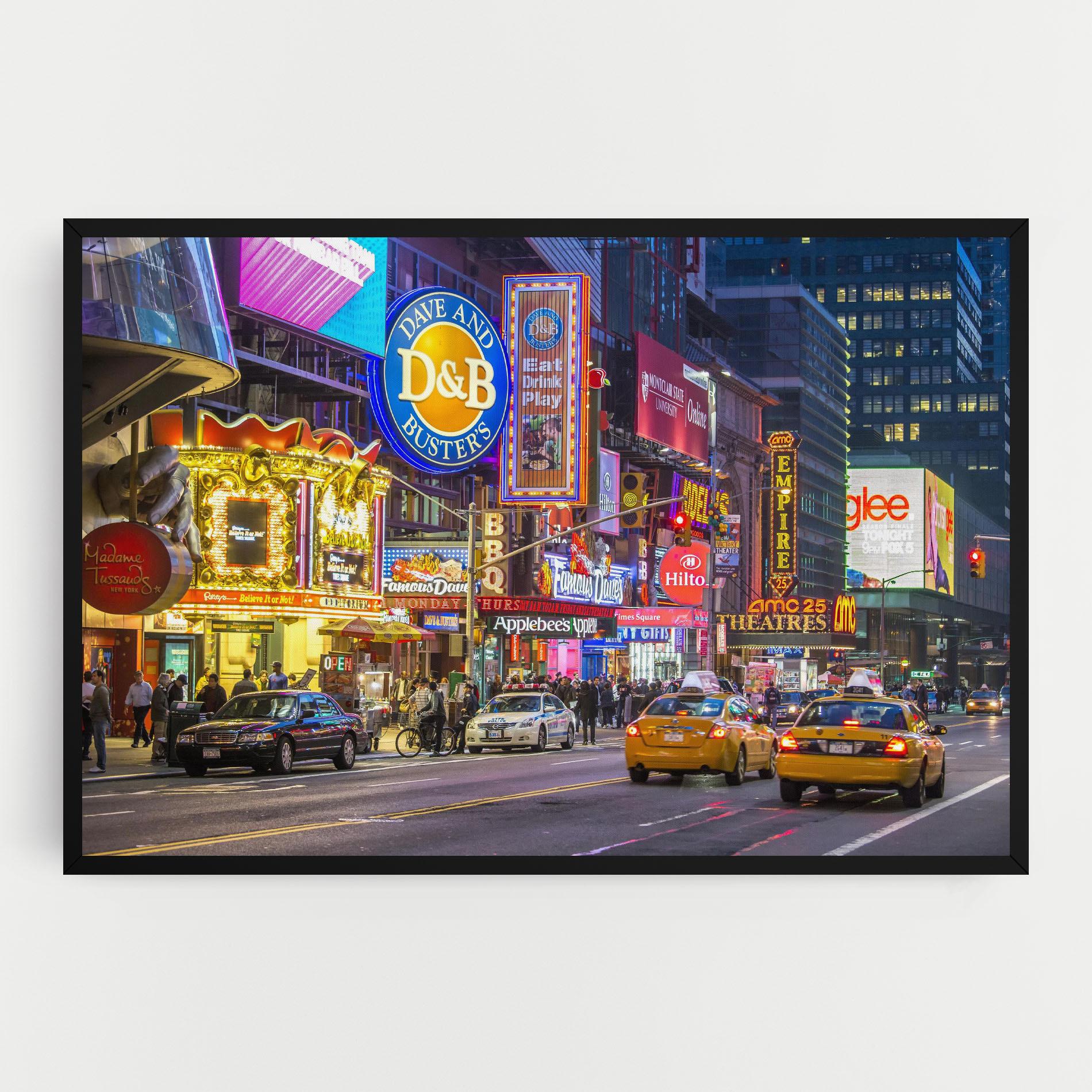 Tablou Canvas New York Lights mockup 0