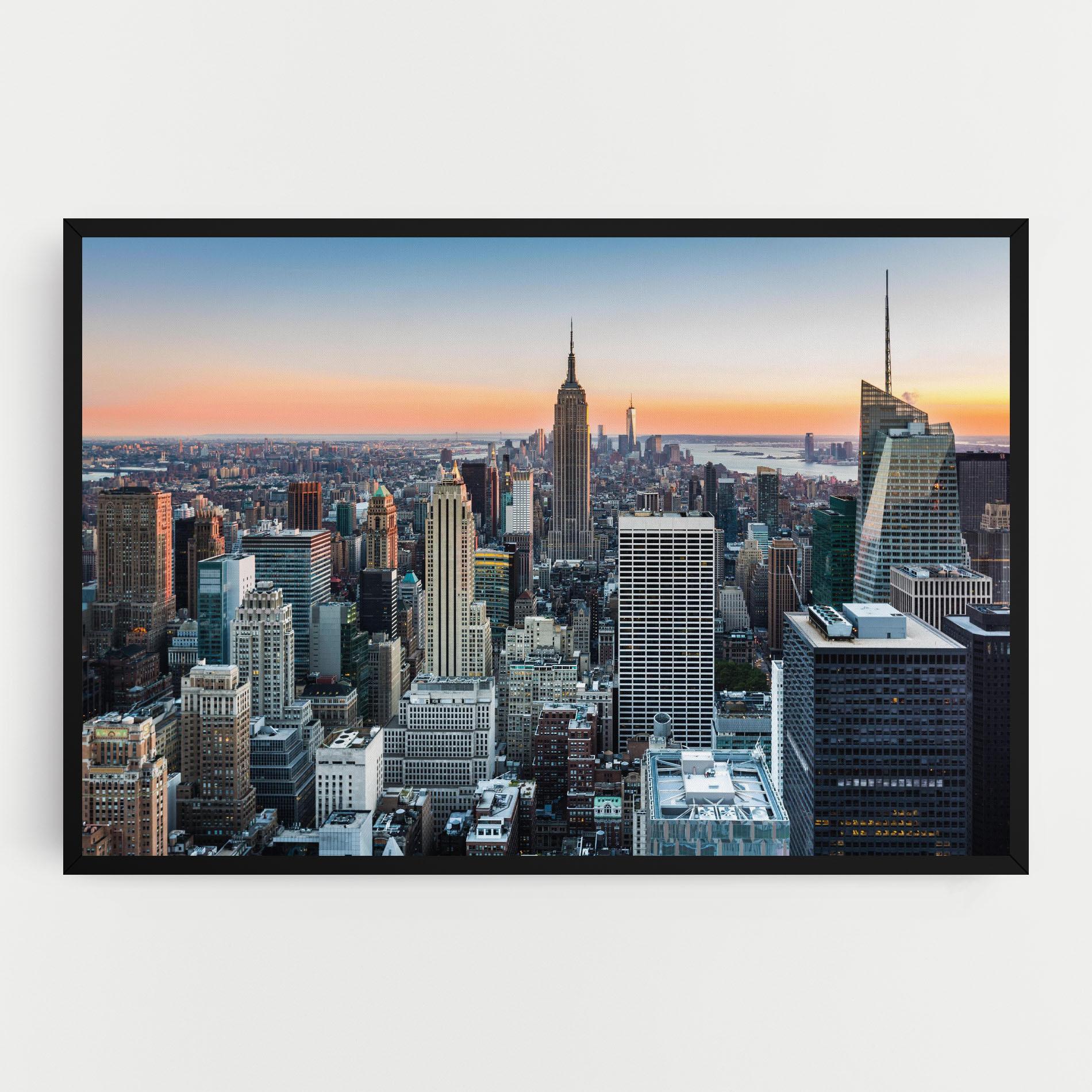 Tablou Canvas New York Skyline mockup 0