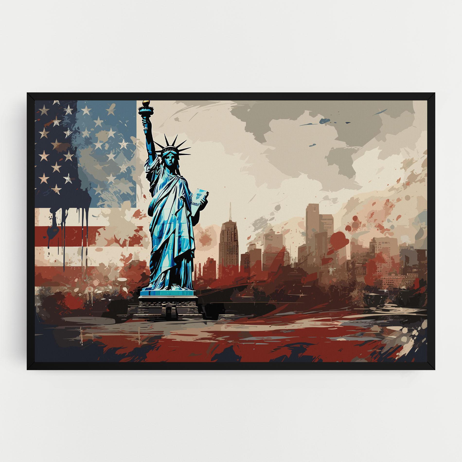 Tablou Canvas Patriotism Cultural Art mockup 0
