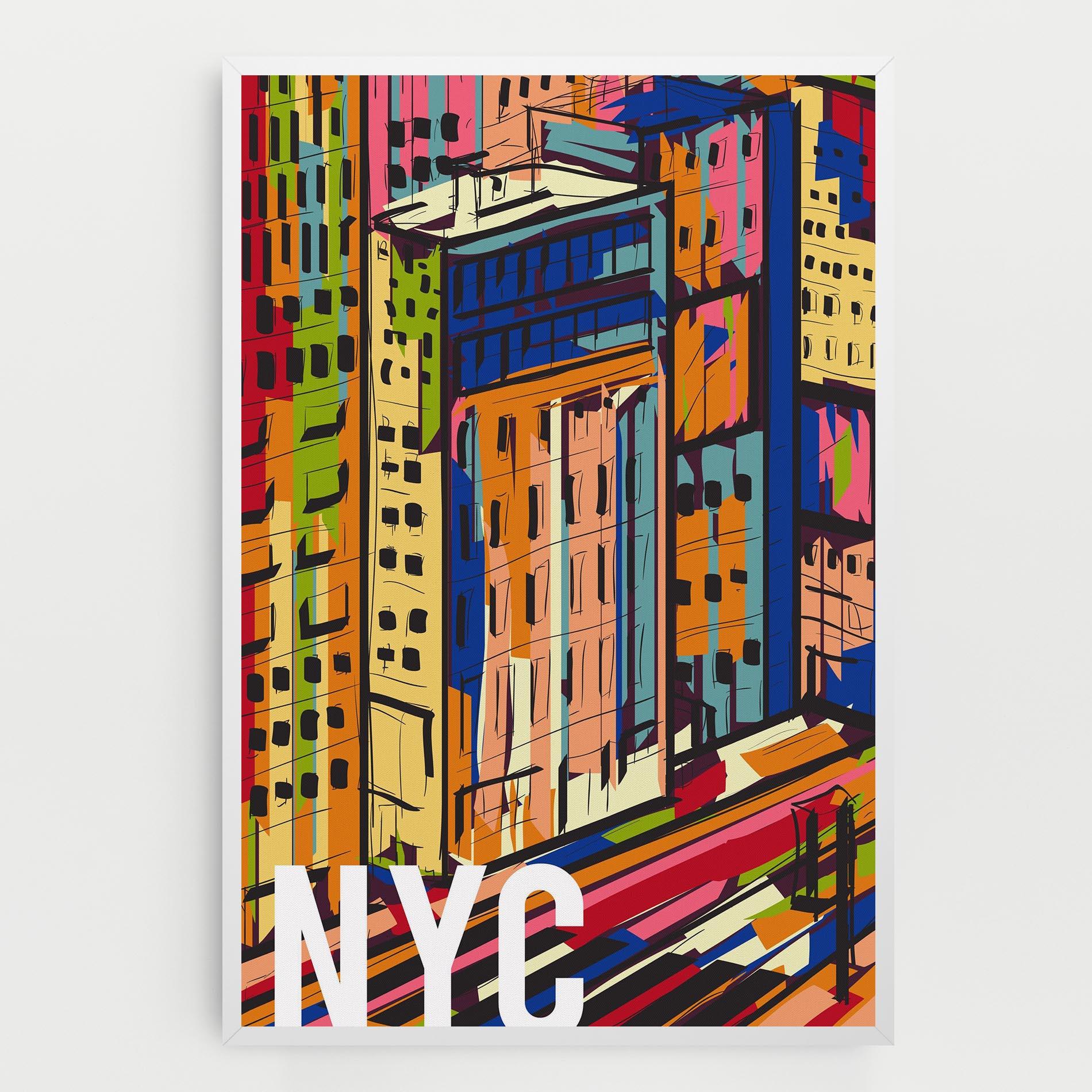 Tablou Canvas New York City Art mockup 0
