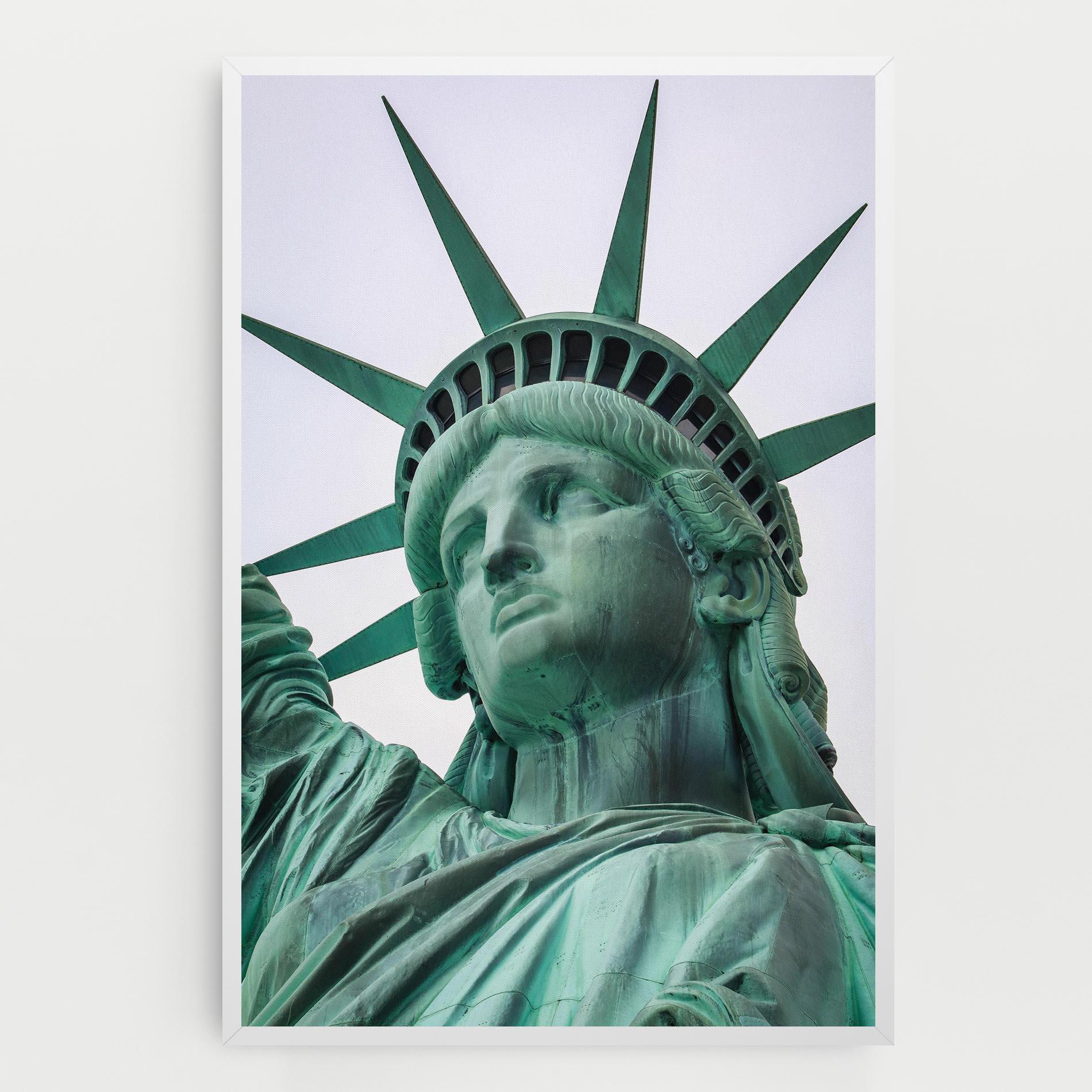 Tablou Canvas Statue Of Liberty Head mockup 0