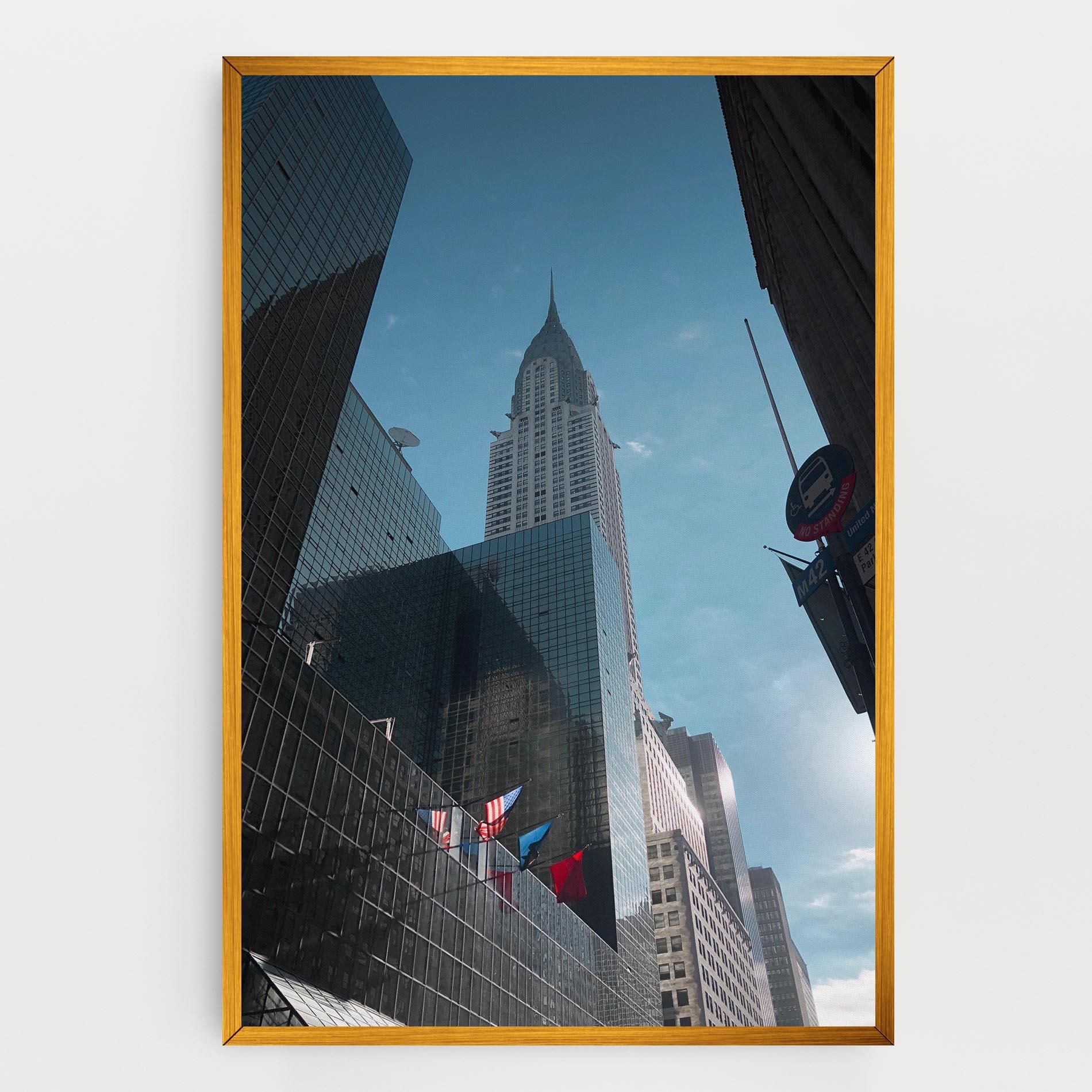 Tablou Canvas Big Glass Tower mockup 0