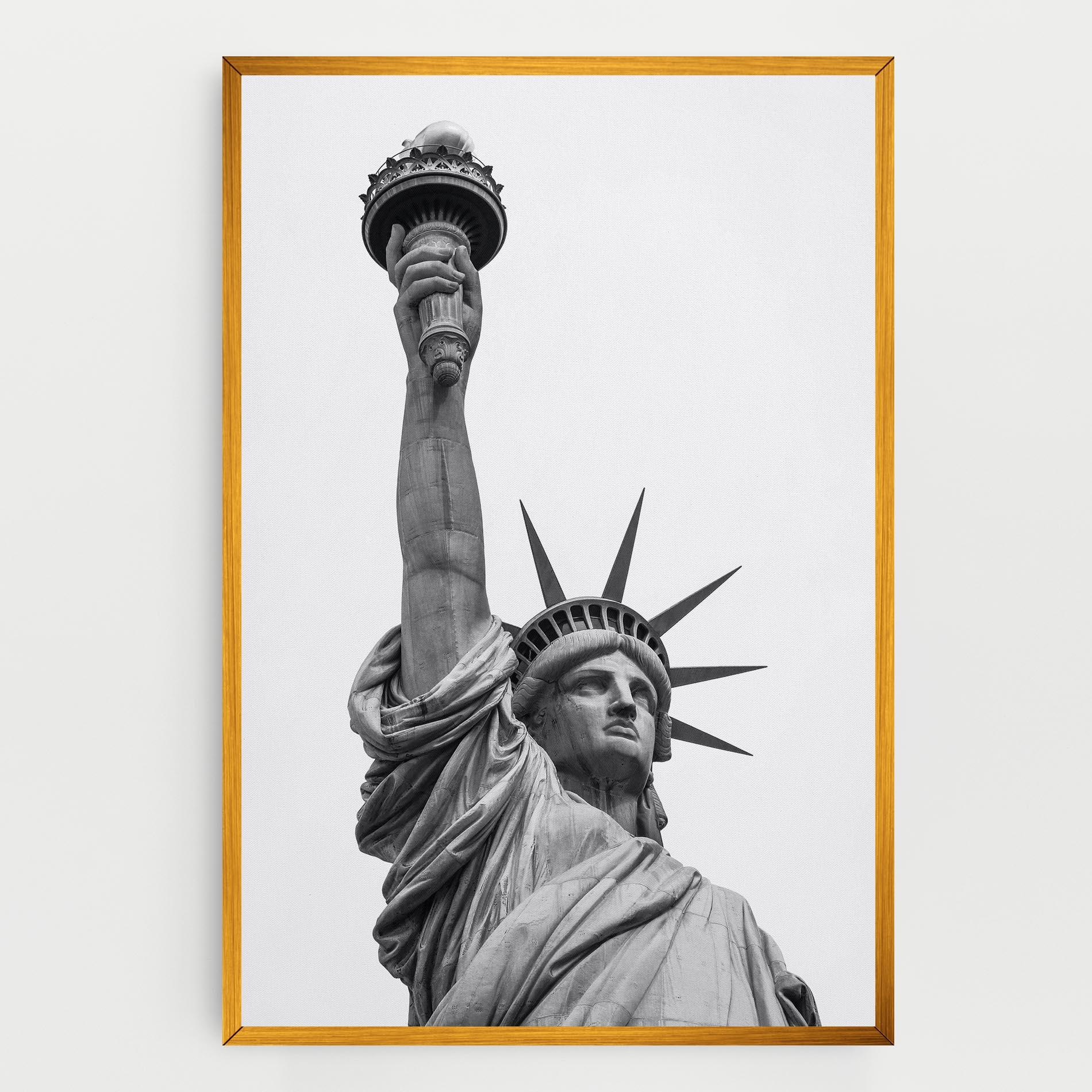 Tablou Canvas Liberty Statue mockup 0