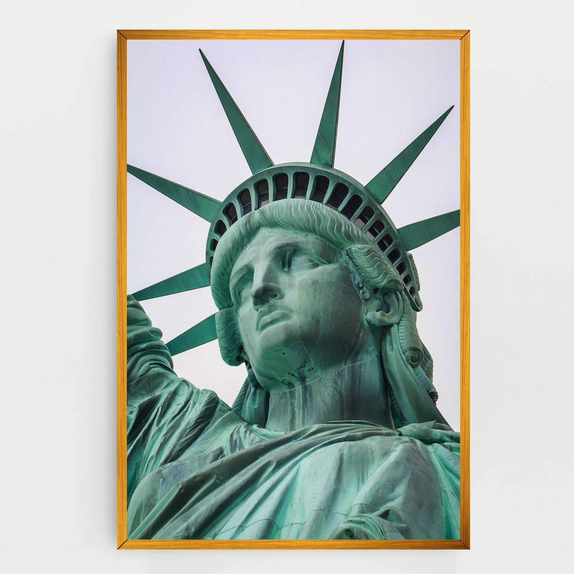 Tablou Canvas Statue Of Liberty Head mockup 0