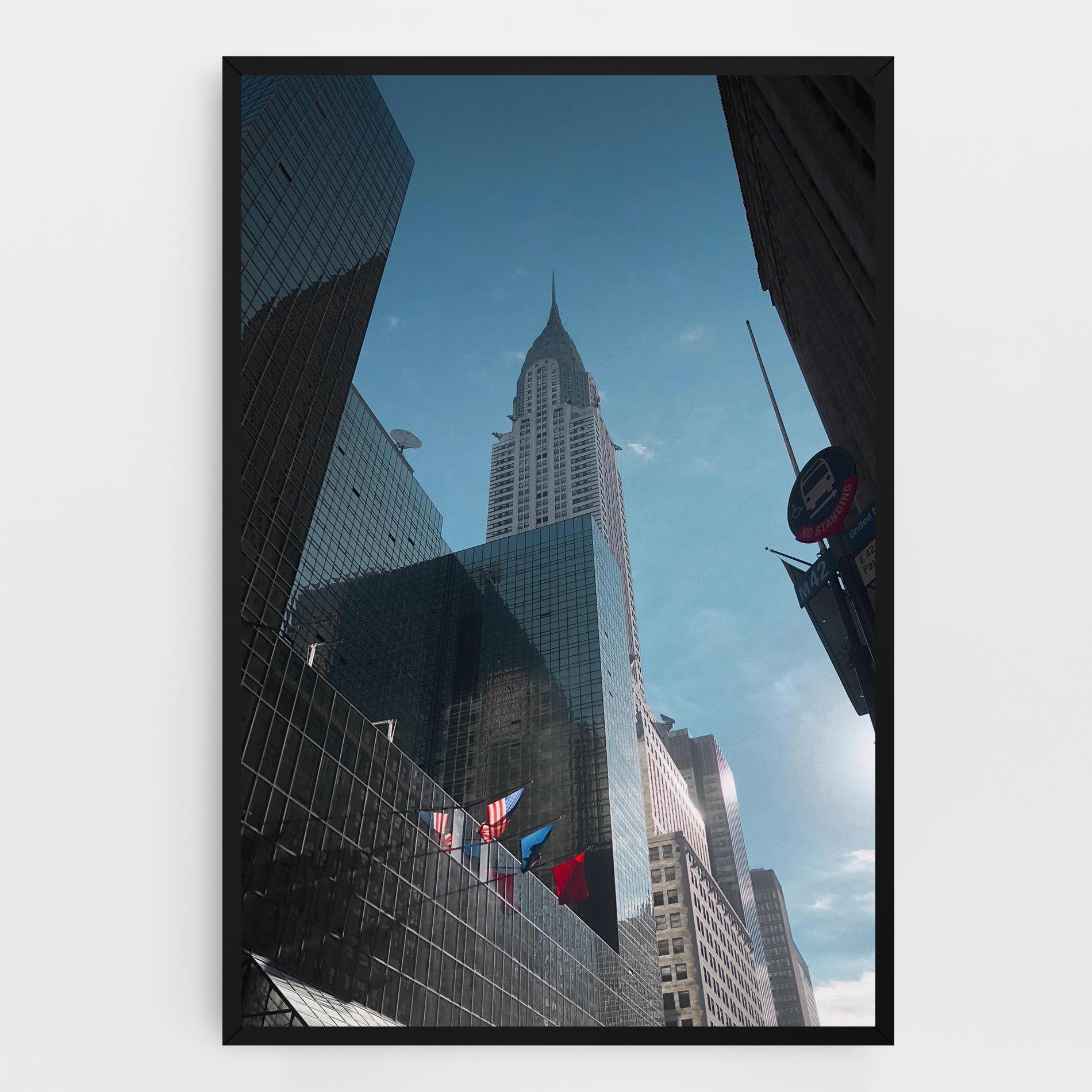 Tablou Canvas Big Glass Tower mockup 0