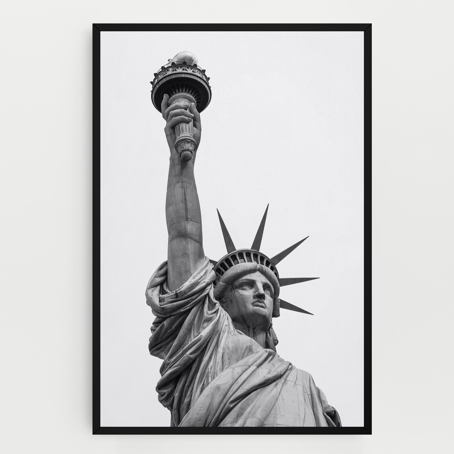 Tablou Canvas Liberty Statue mockup 0