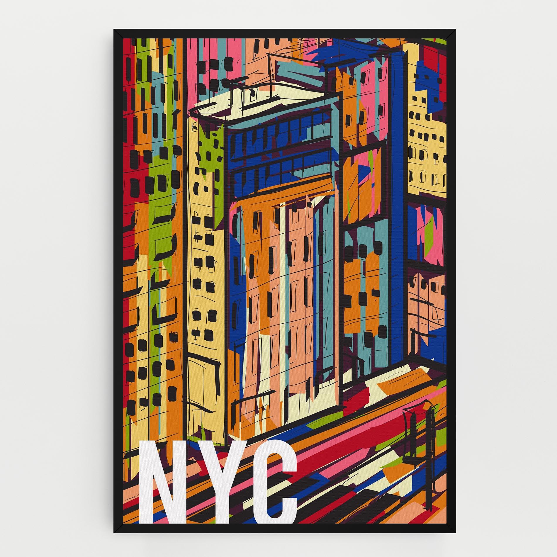 Tablou Canvas New York City Art mockup 0