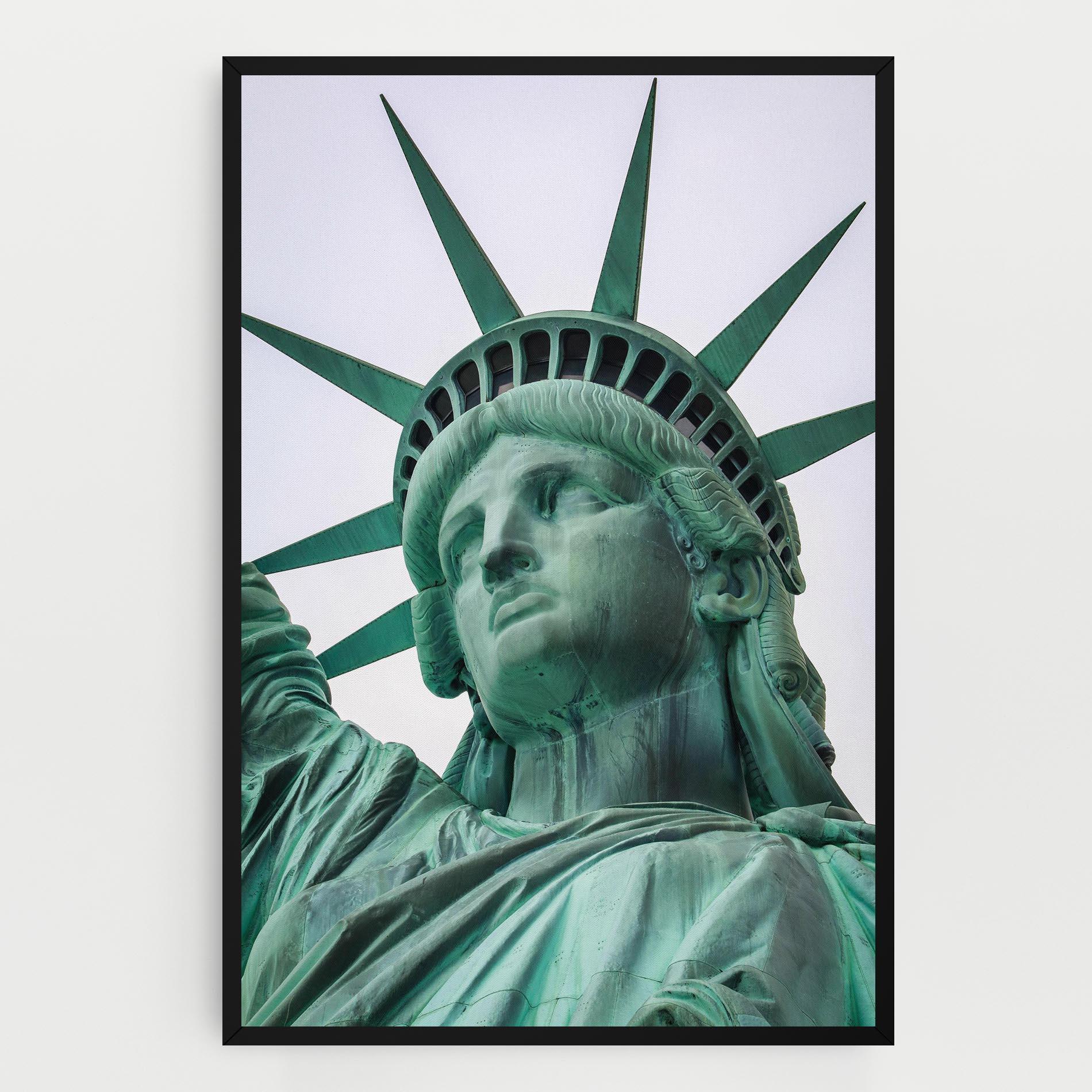 Tablou Canvas Statue Of Liberty Head mockup 0