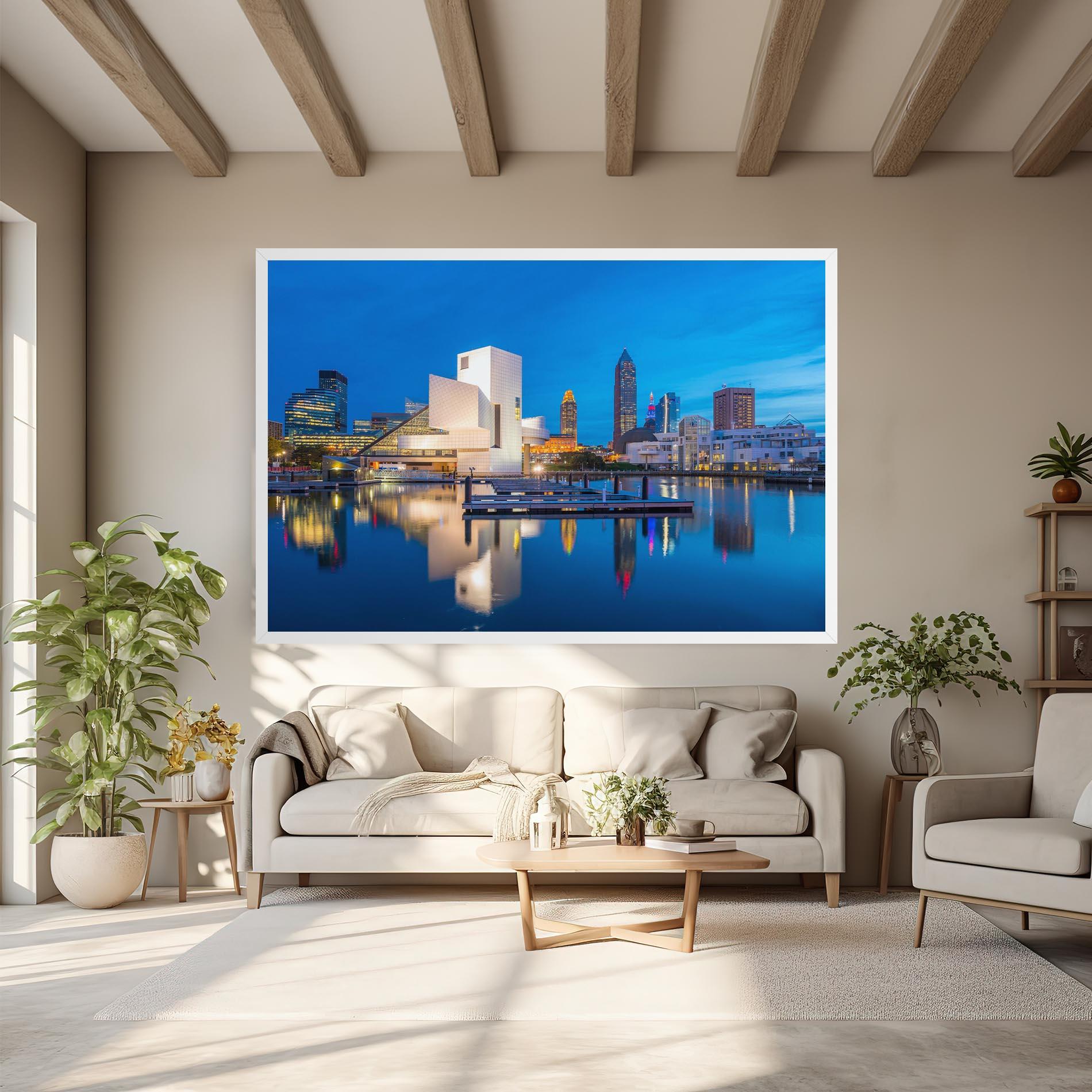 Tablou Canvas Lakefront Ohio Usa mockup 6