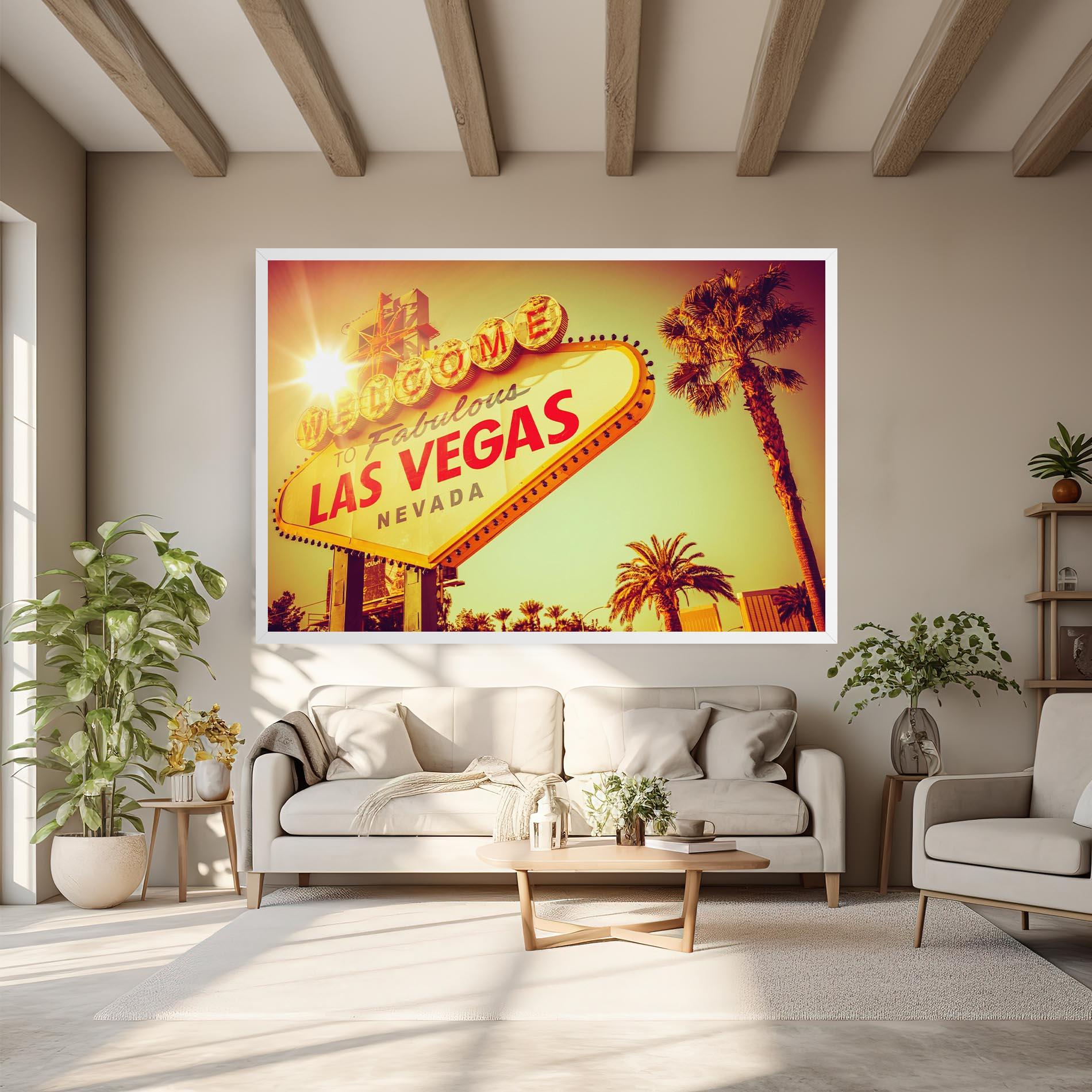 Tablou Canvas Las Vegas Nevada mockup 6