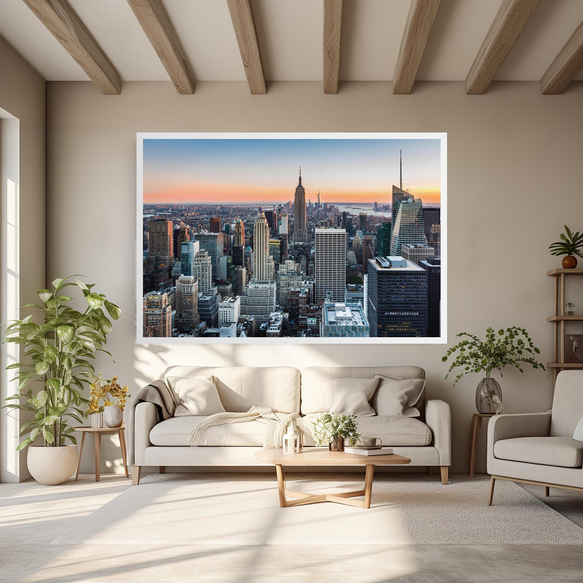 Tablou Canvas New York Skyline mockup 6