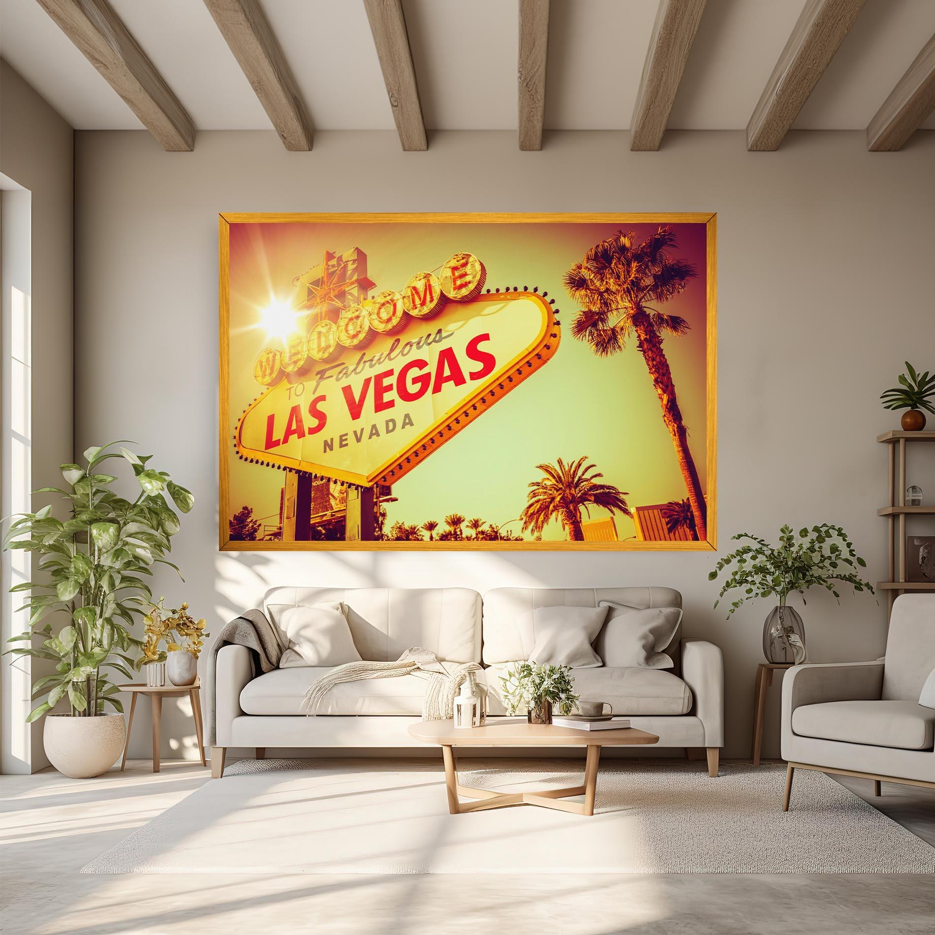Tablou Canvas Las Vegas Nevada mockup 6