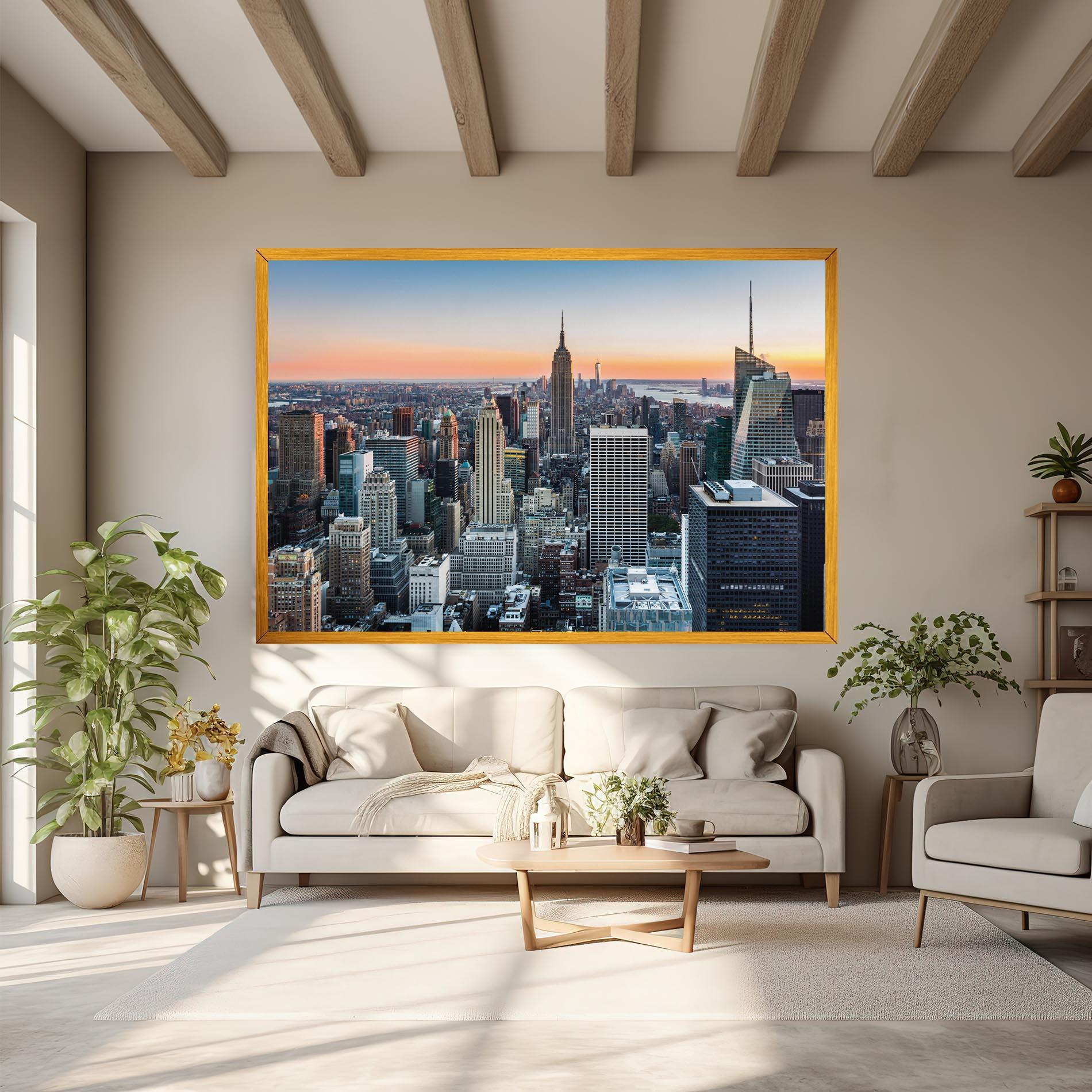 Tablou Canvas New York Skyline mockup 6