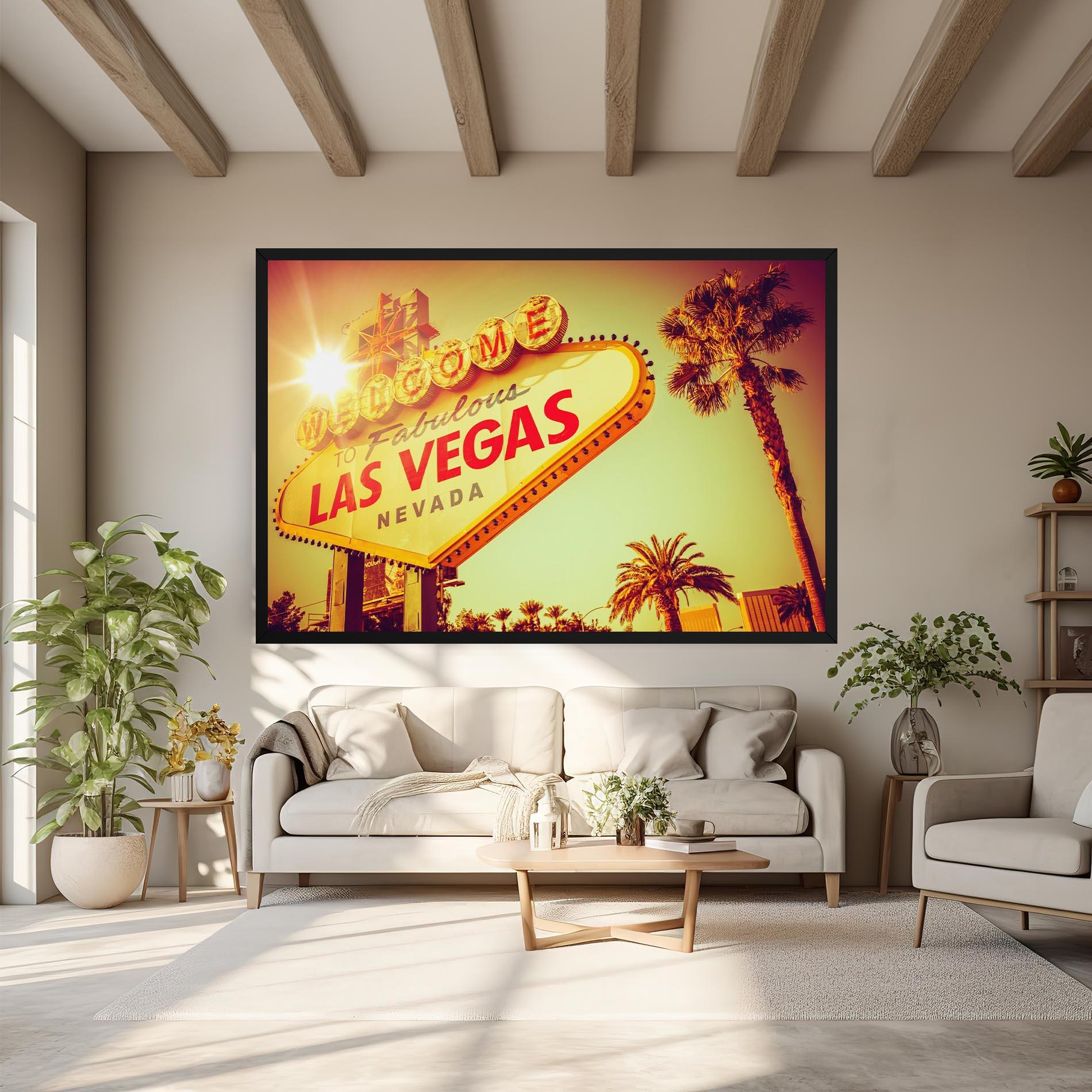 Tablou Canvas Las Vegas Nevada mockup 6