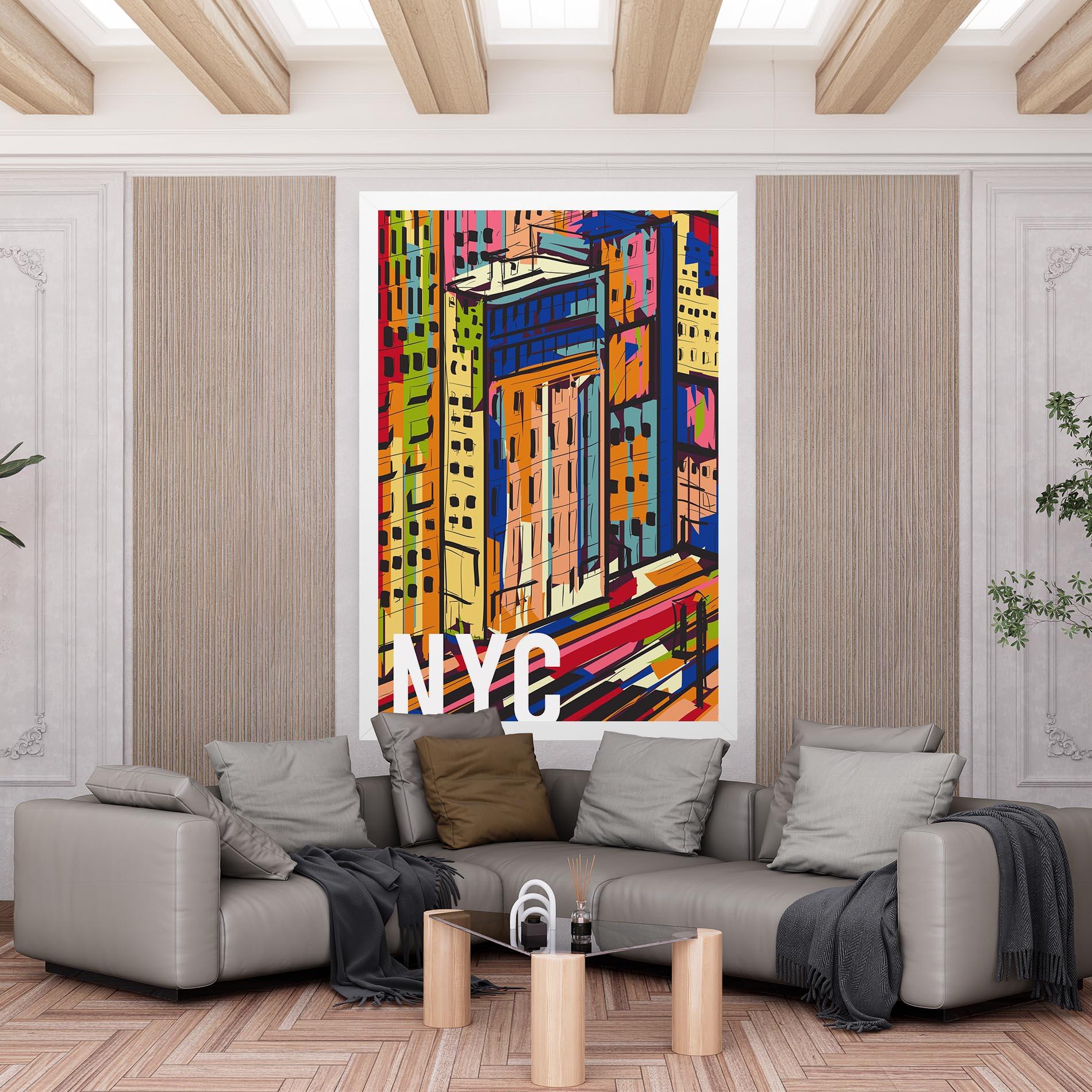 Tablou Canvas New York City Art mockup 6