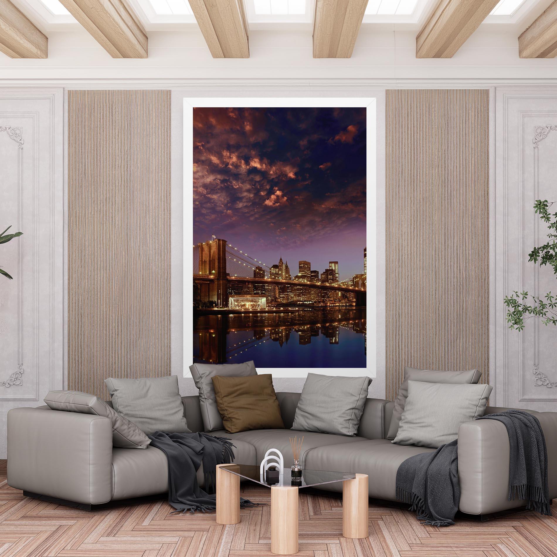 Tablou Canvas Sunset New York mockup 6