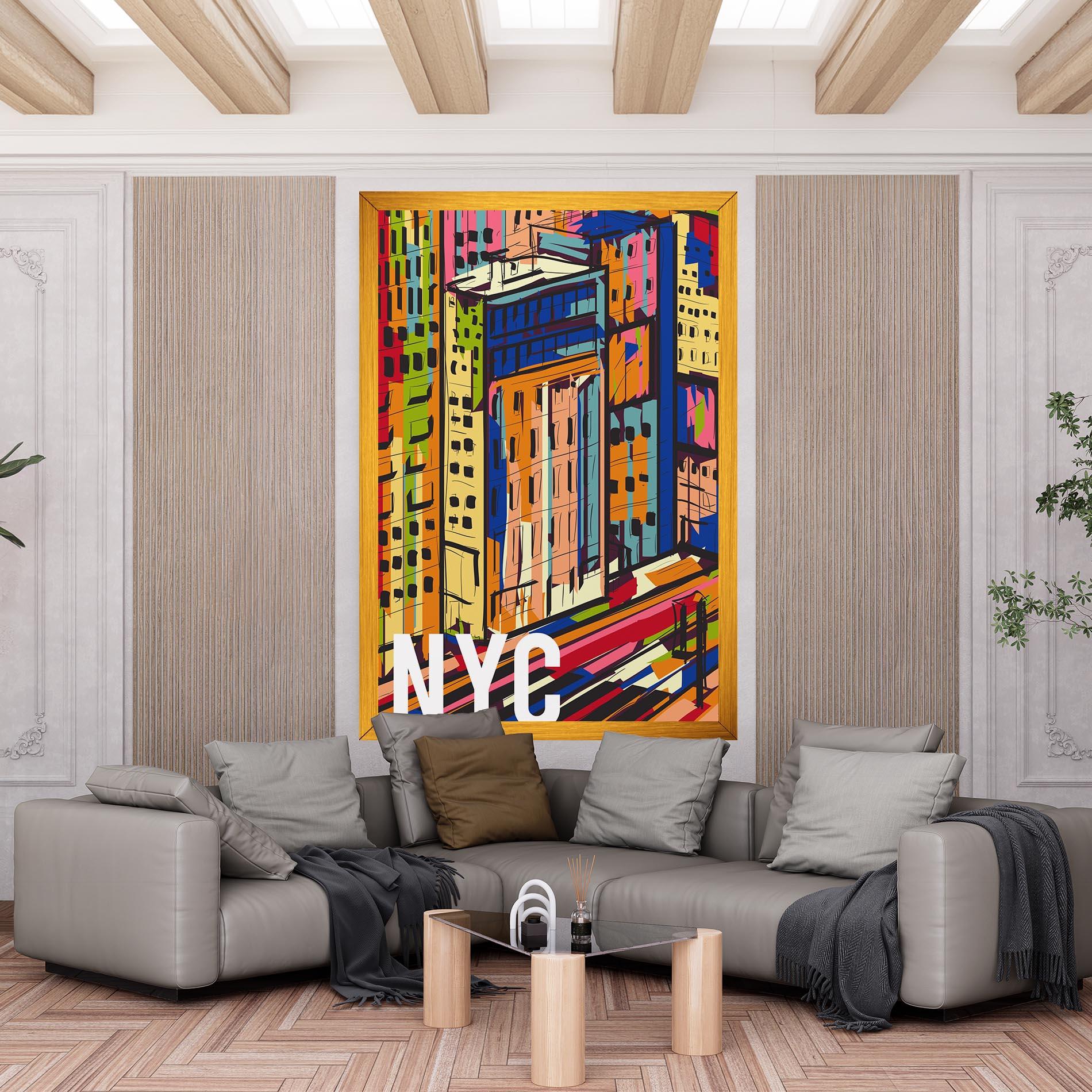 Tablou Canvas New York City Art mockup 6
