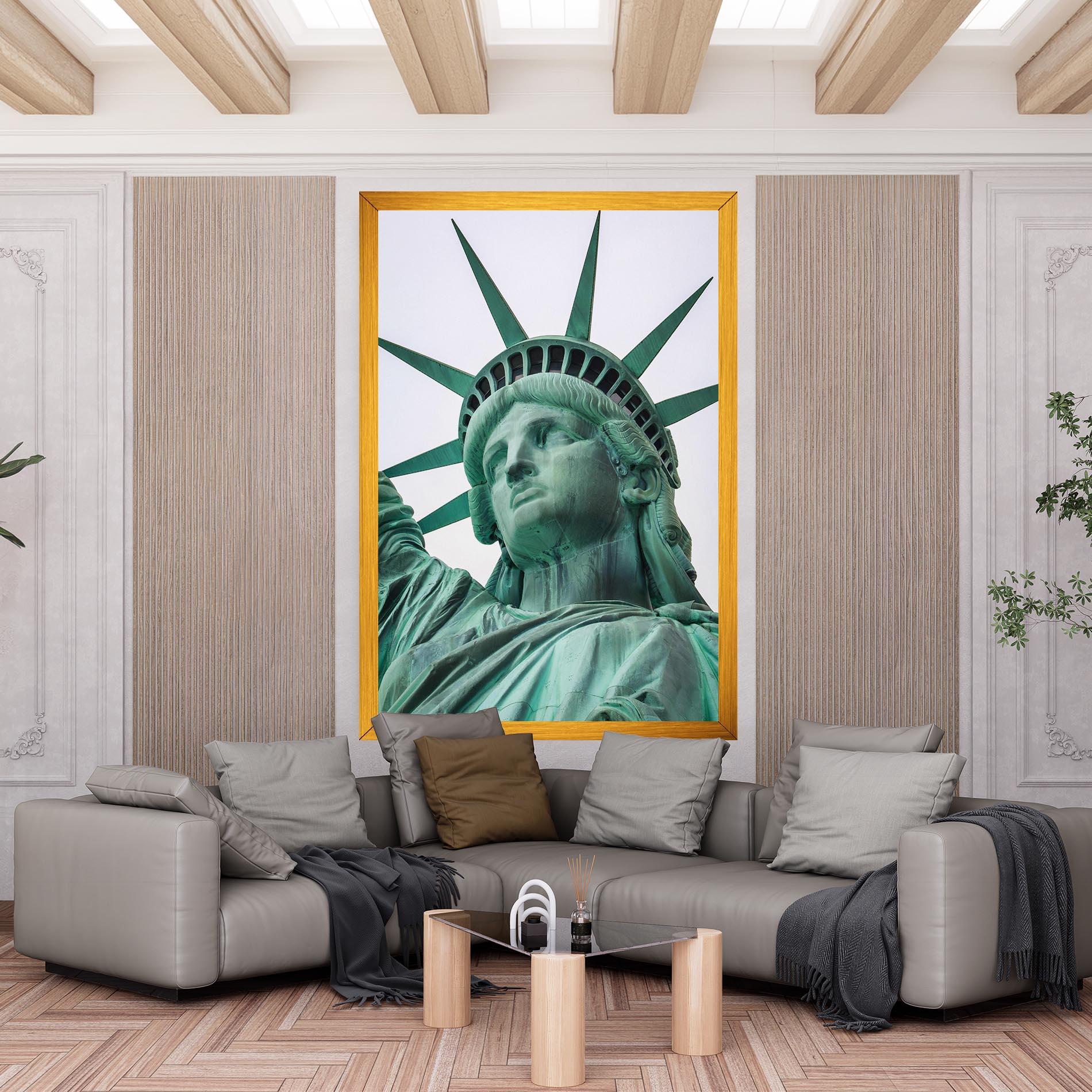 Tablou Canvas Statue Of Liberty Head mockup 6