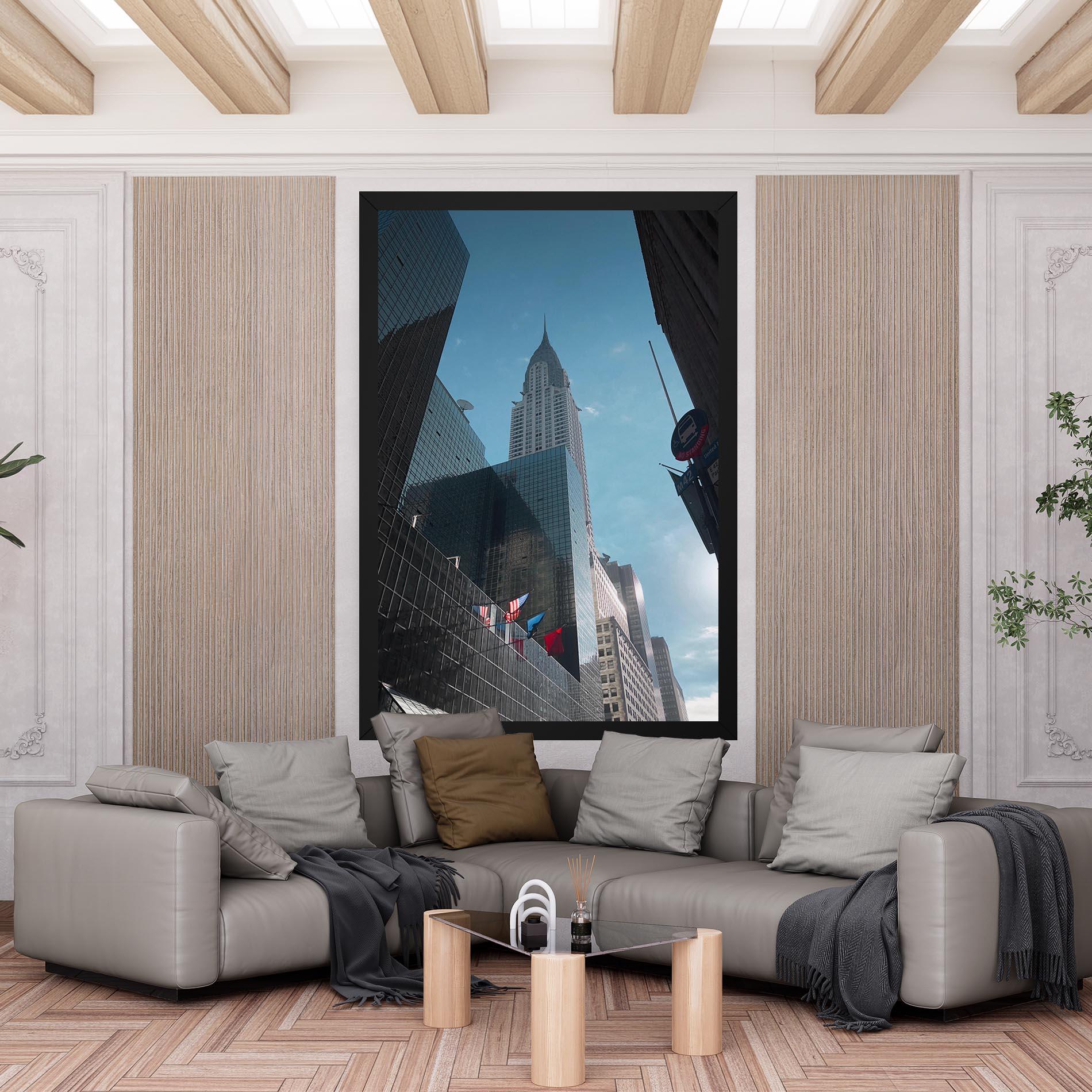 Tablou Canvas Big Glass Tower mockup 6