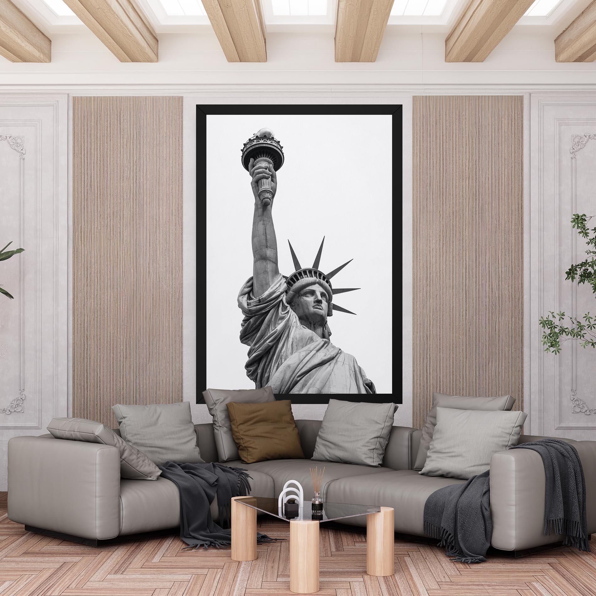 Tablou Canvas Liberty Statue mockup 6