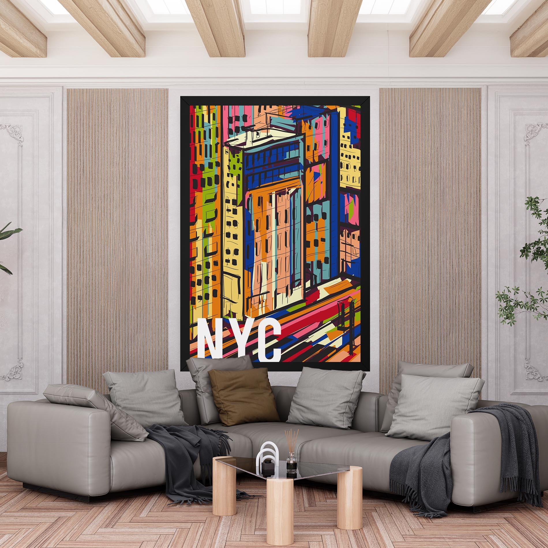 Tablou Canvas New York City Art mockup 6