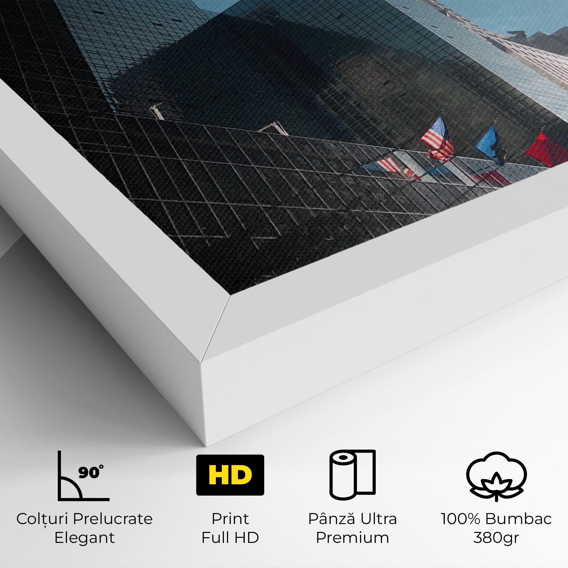 Tablou Canvas Big Glass Tower mockup 4