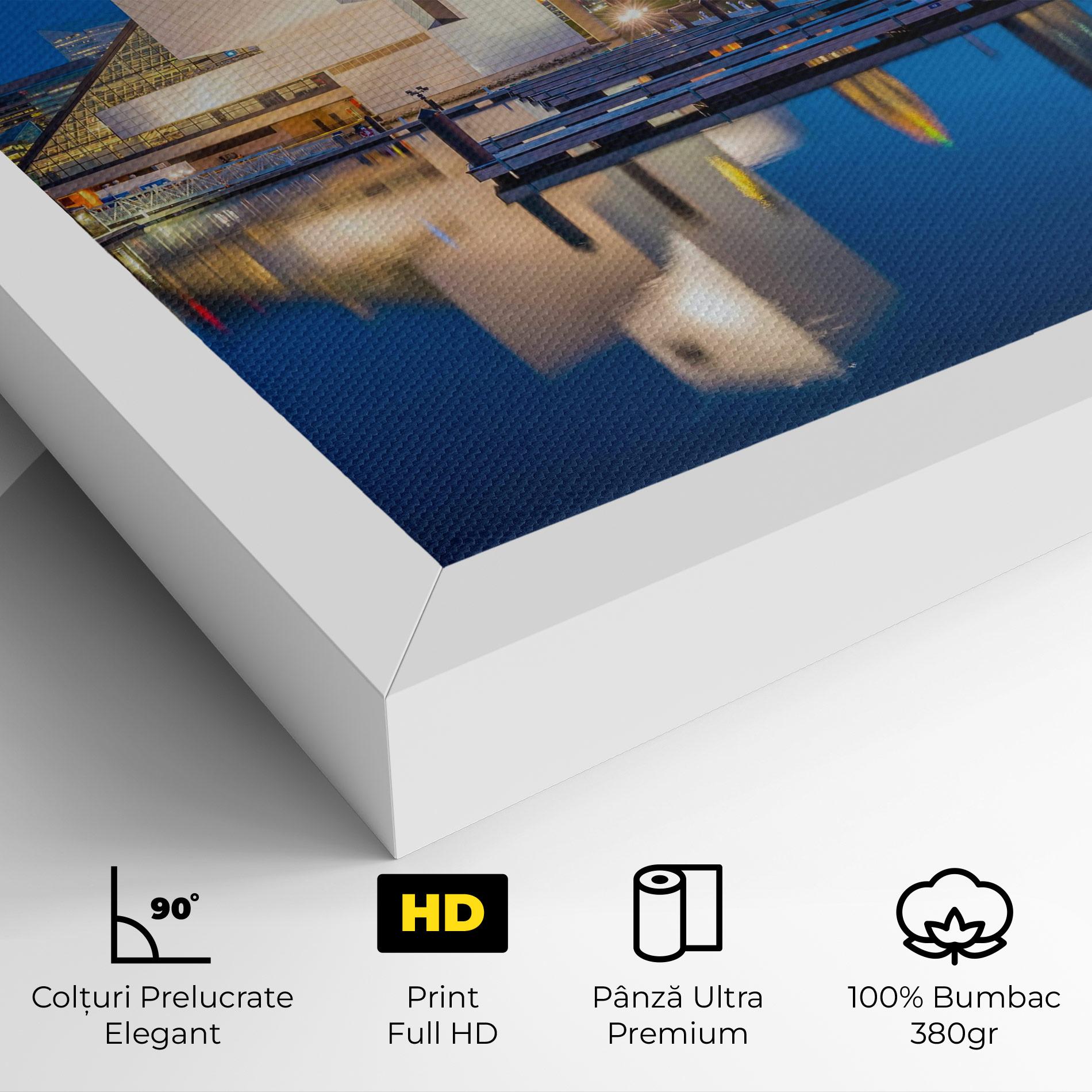 Tablou Canvas Lakefront Ohio Usa mockup 4