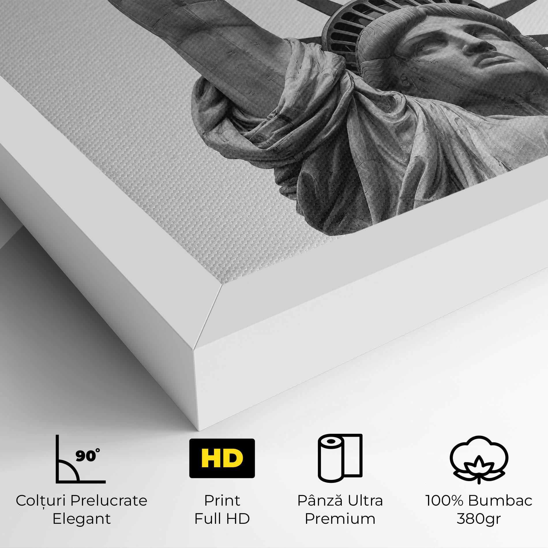 Tablou Canvas Liberty Statue mockup 4