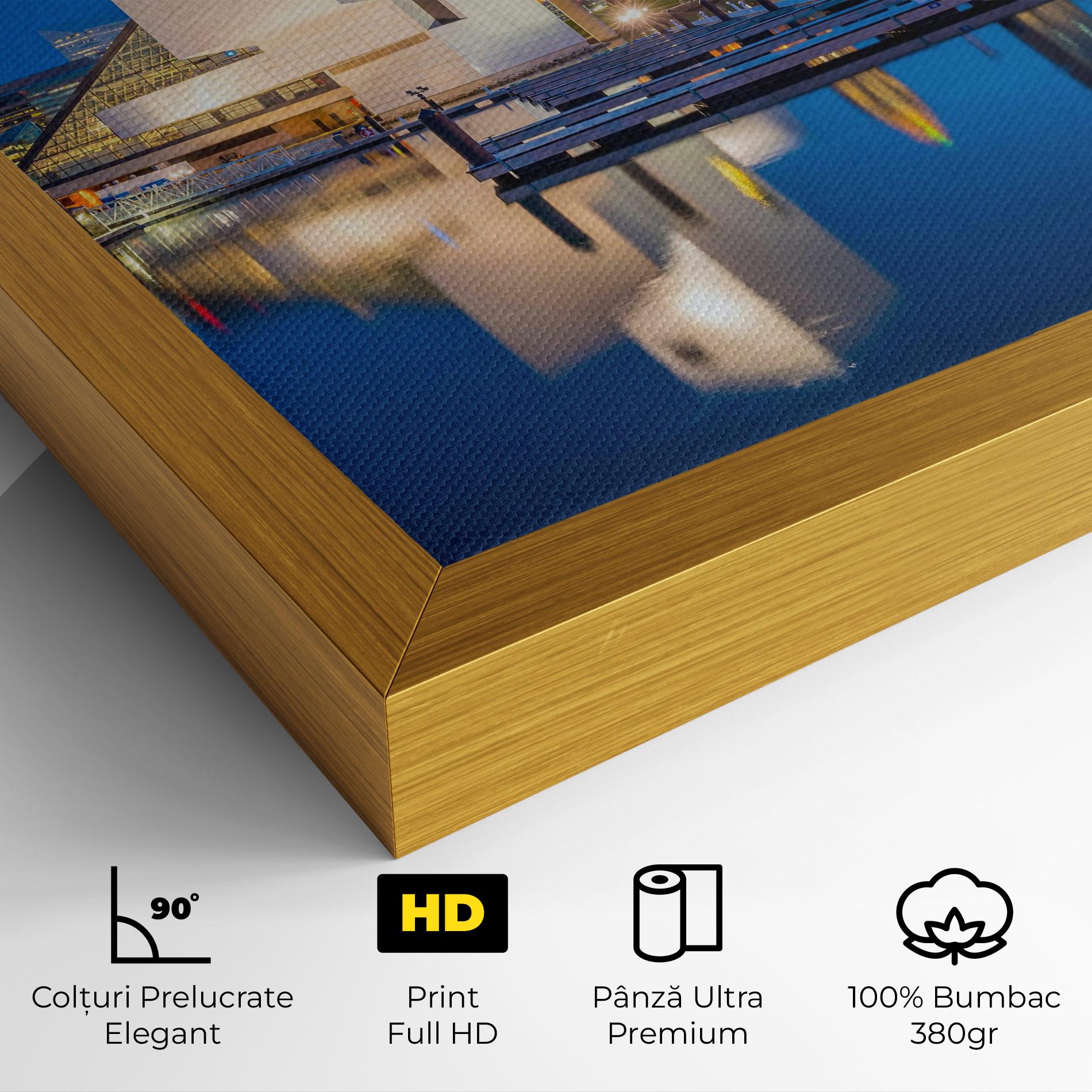Tablou Canvas Lakefront Ohio Usa mockup 4