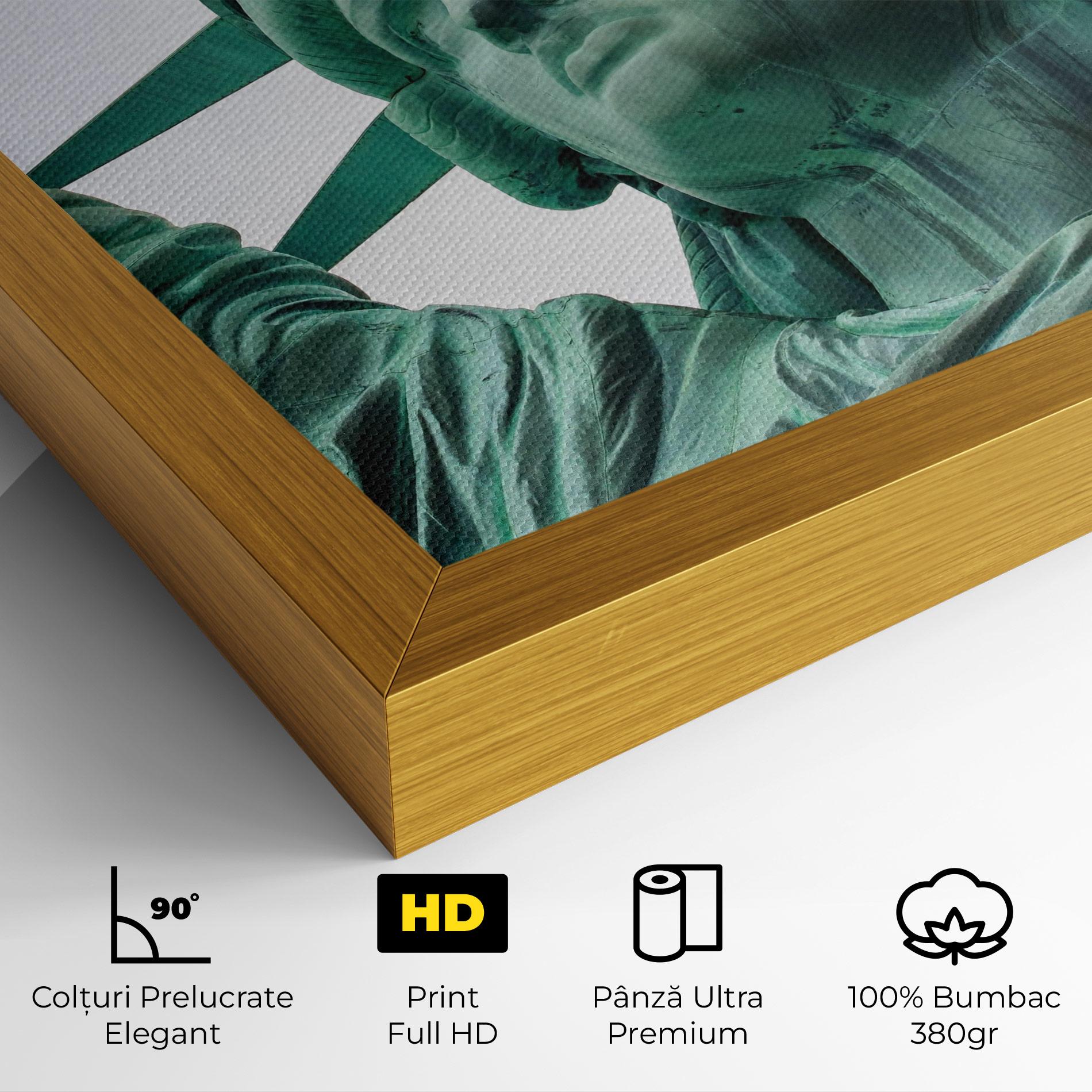 Tablou Canvas Statue Of Liberty Head mockup 4