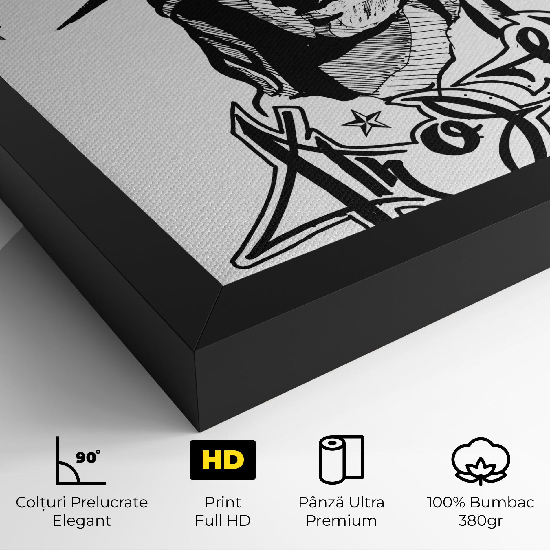 Tablou Canvas Head Of Liberty Statue mockup 4