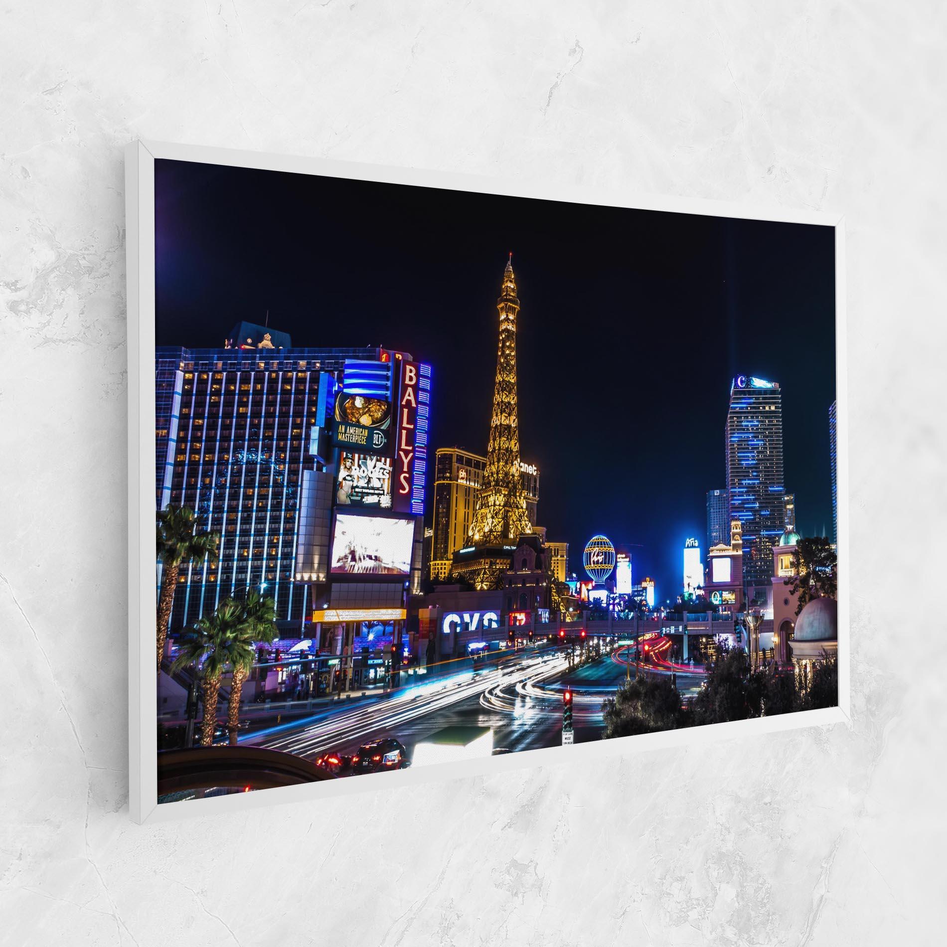 Tablou Canvas Las Vegas Night mockup 1