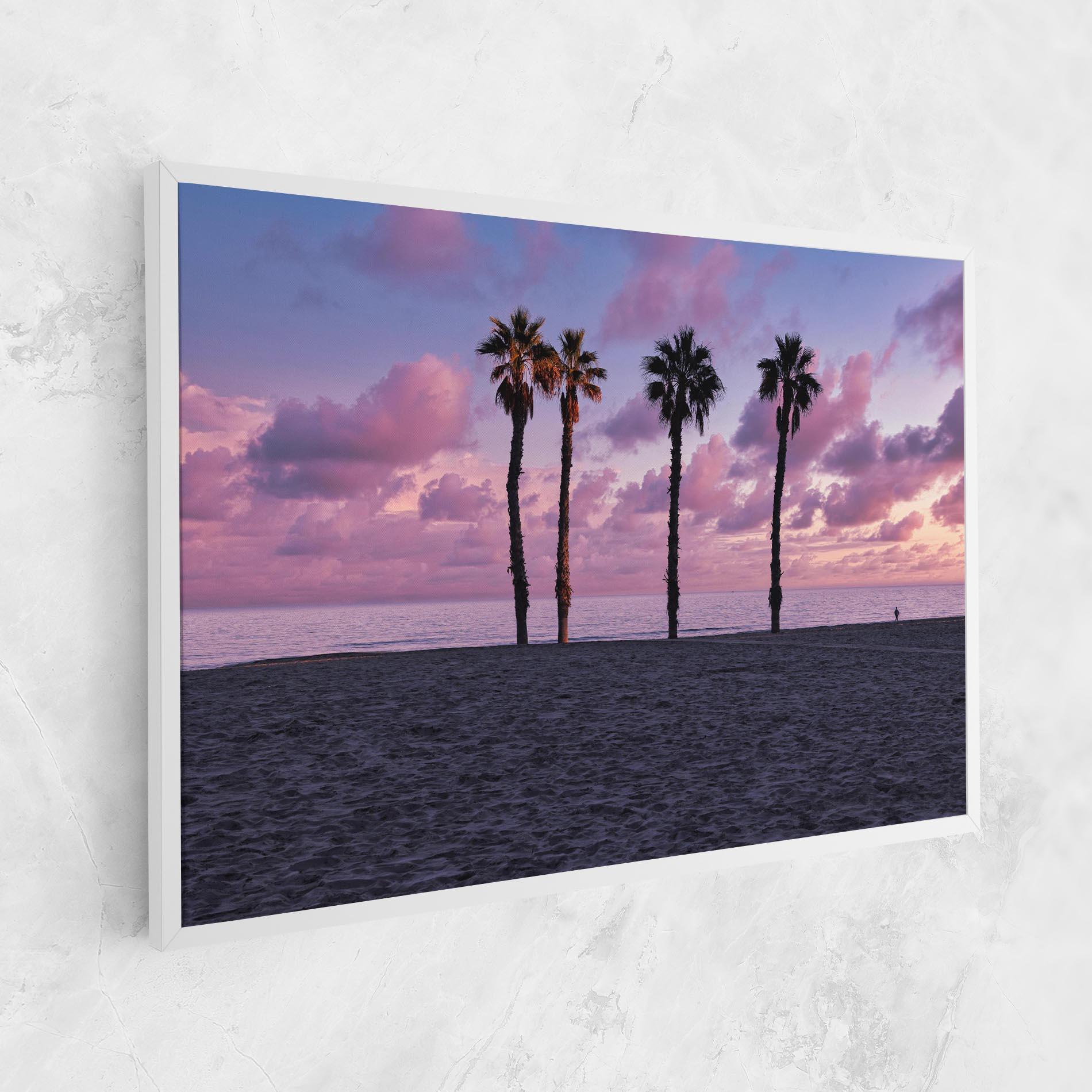 Tablou Canvas Palm Trees Beach mockup 1