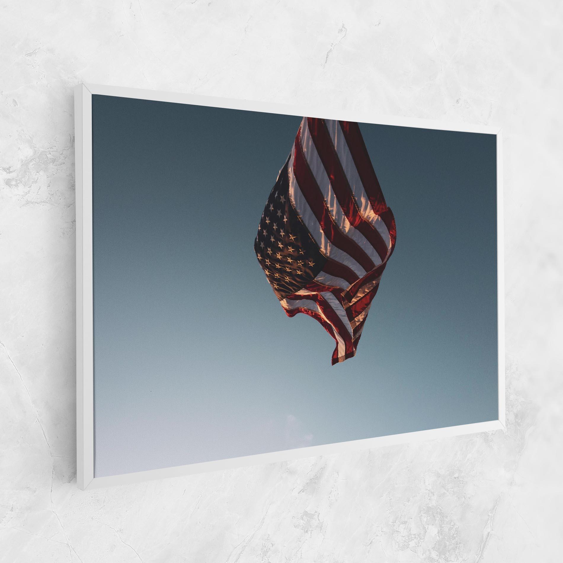Tablou Canvas Usa Flag mockup 1