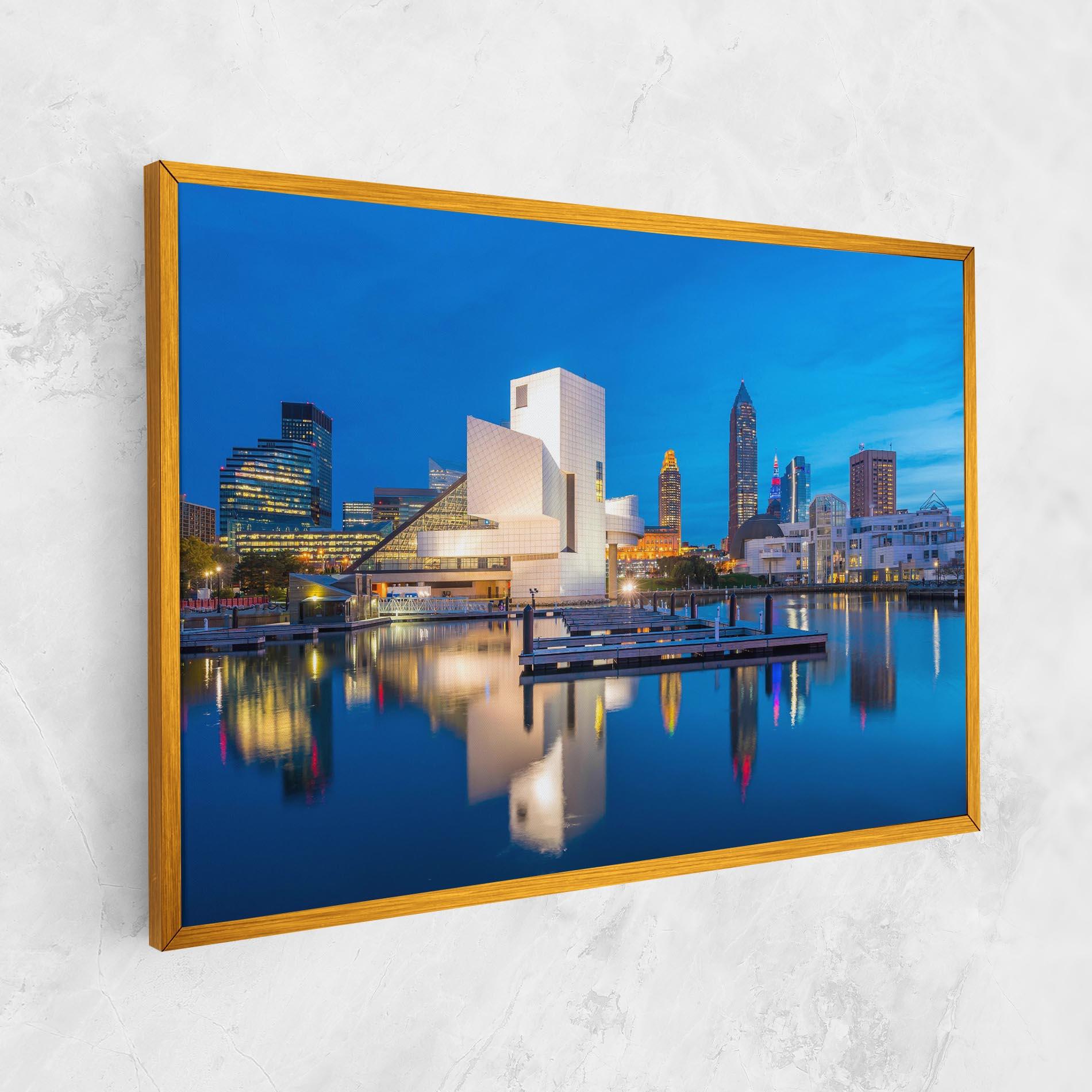 Tablou Canvas Lakefront Ohio Usa mockup 1