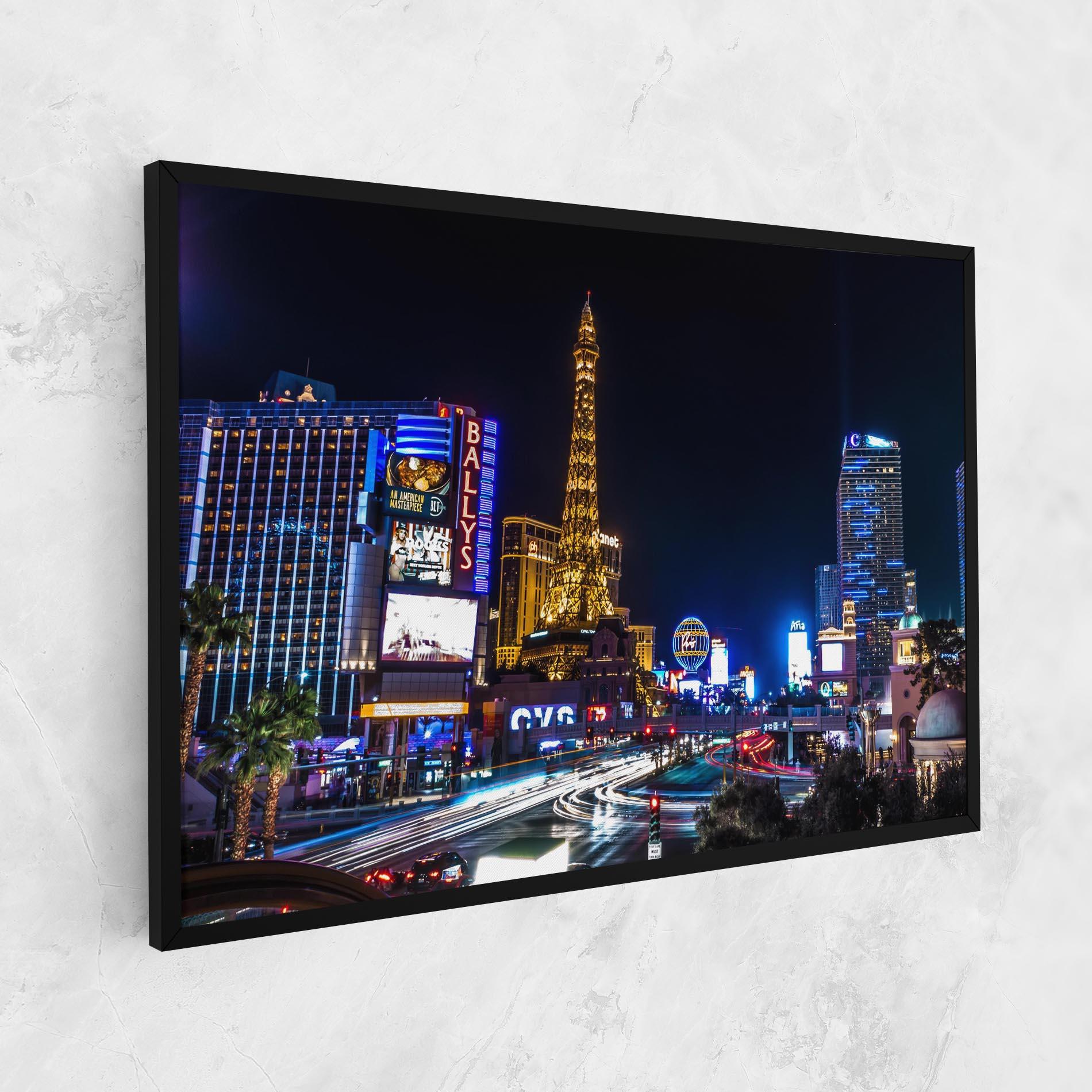 Tablou Canvas Las Vegas Night mockup 1