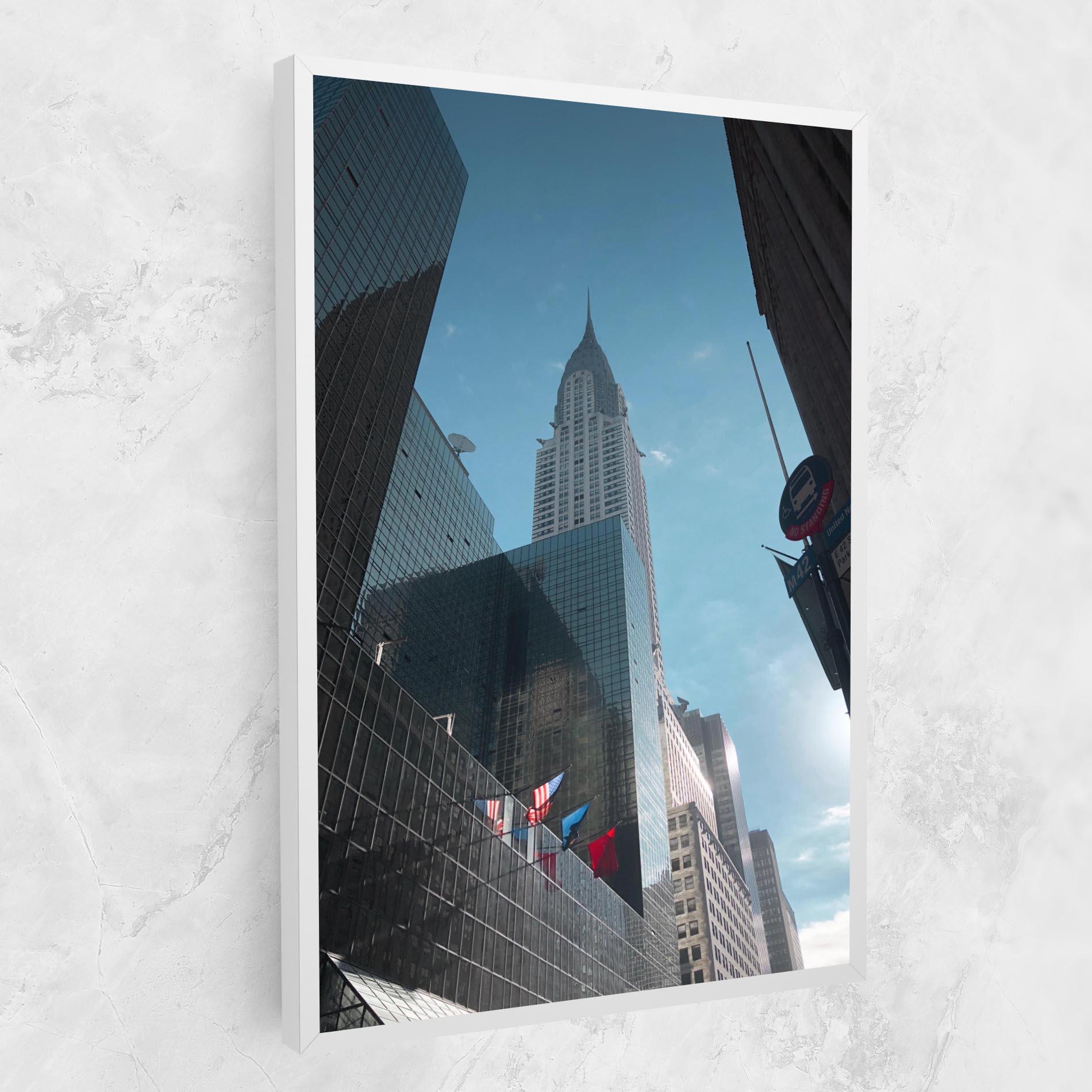 Tablou Canvas Big Glass Tower mockup 1