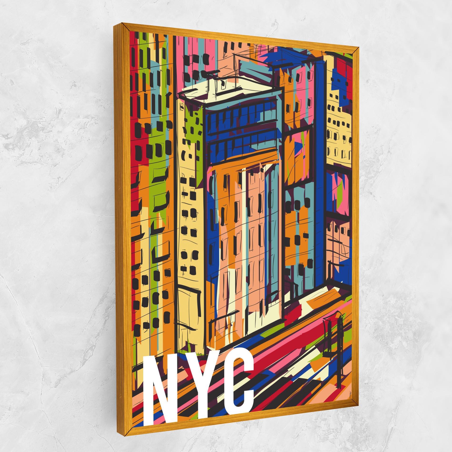 Tablou Canvas New York City Art mockup 1