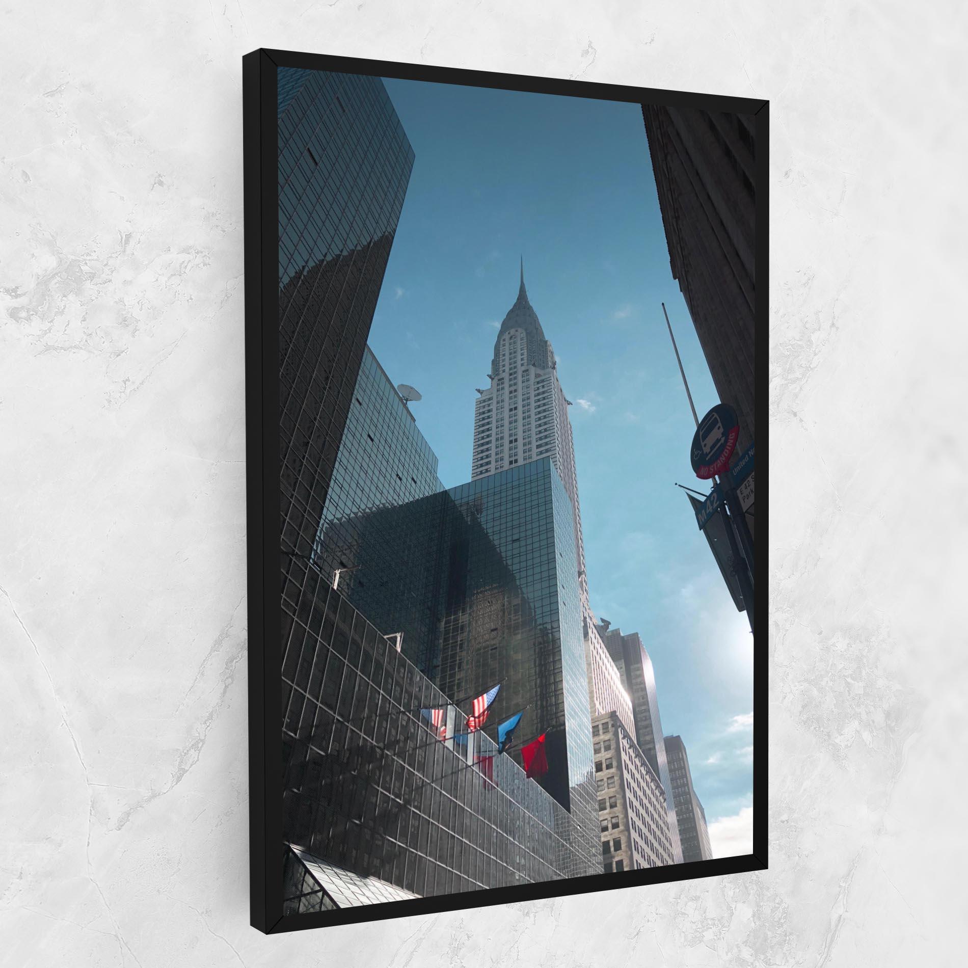 Tablou Canvas Big Glass Tower mockup 1