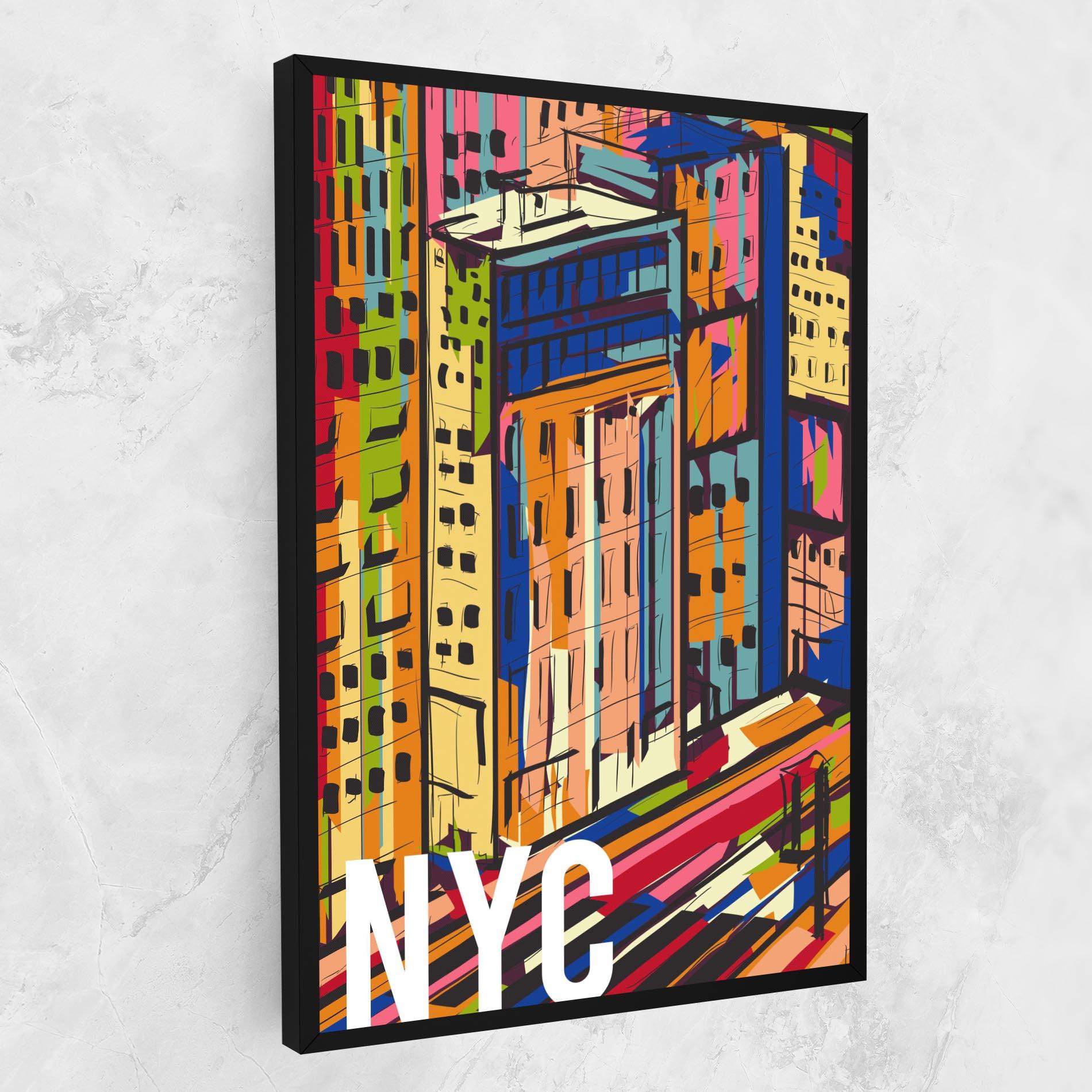Tablou Canvas New York City Art mockup 1
