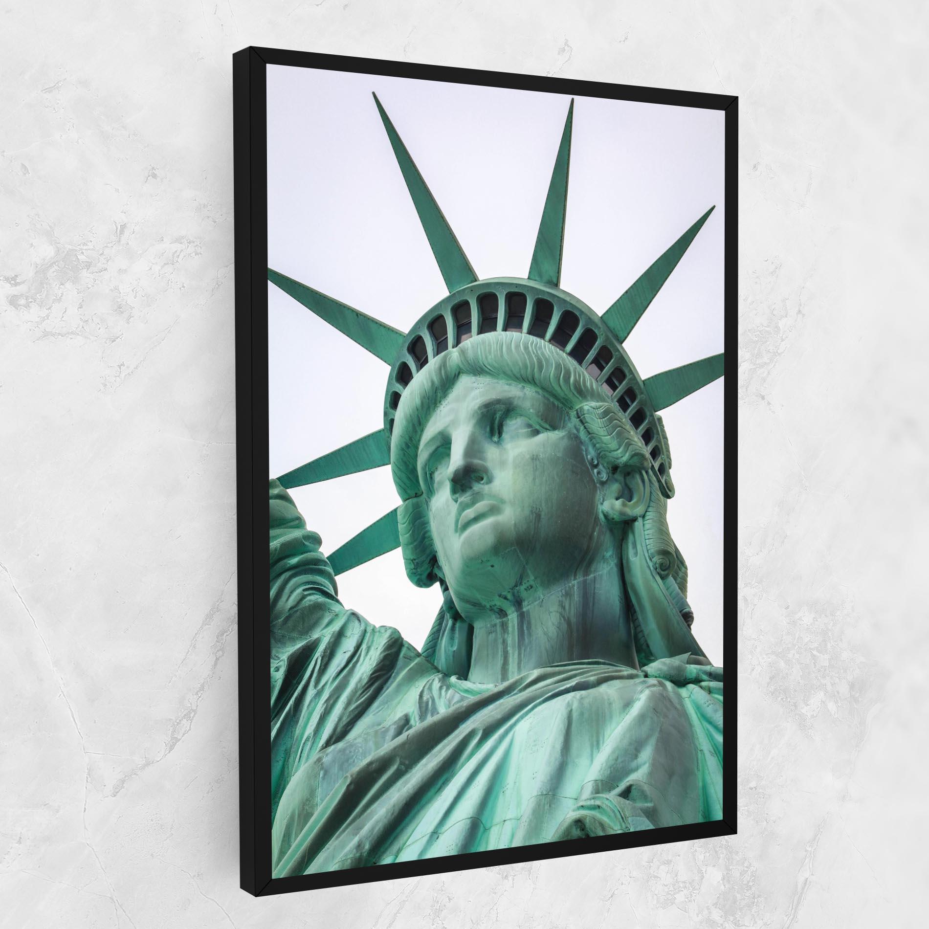 Tablou Canvas Statue Of Liberty Head mockup 1