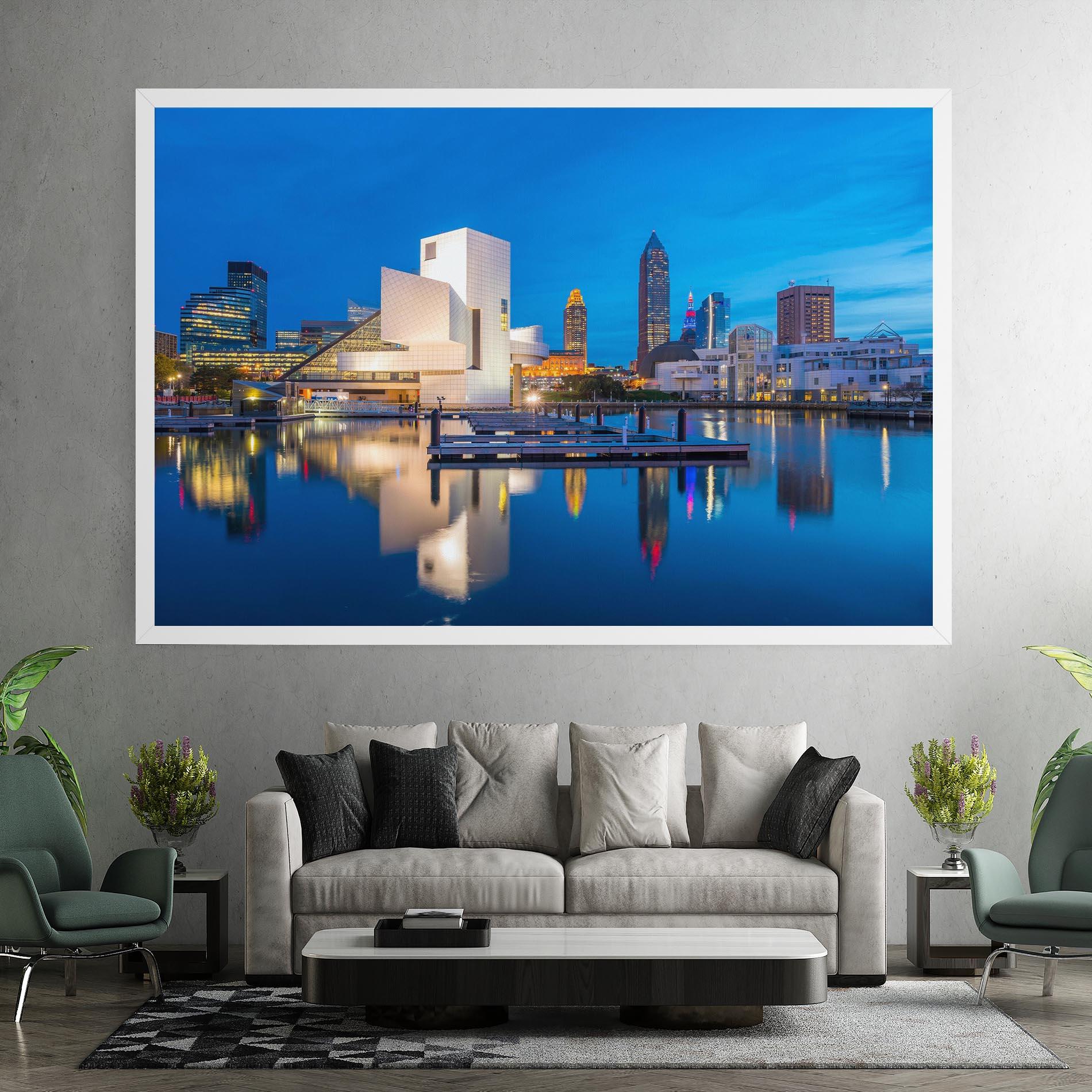 Tablou Canvas Lakefront Ohio Usa mockup 7