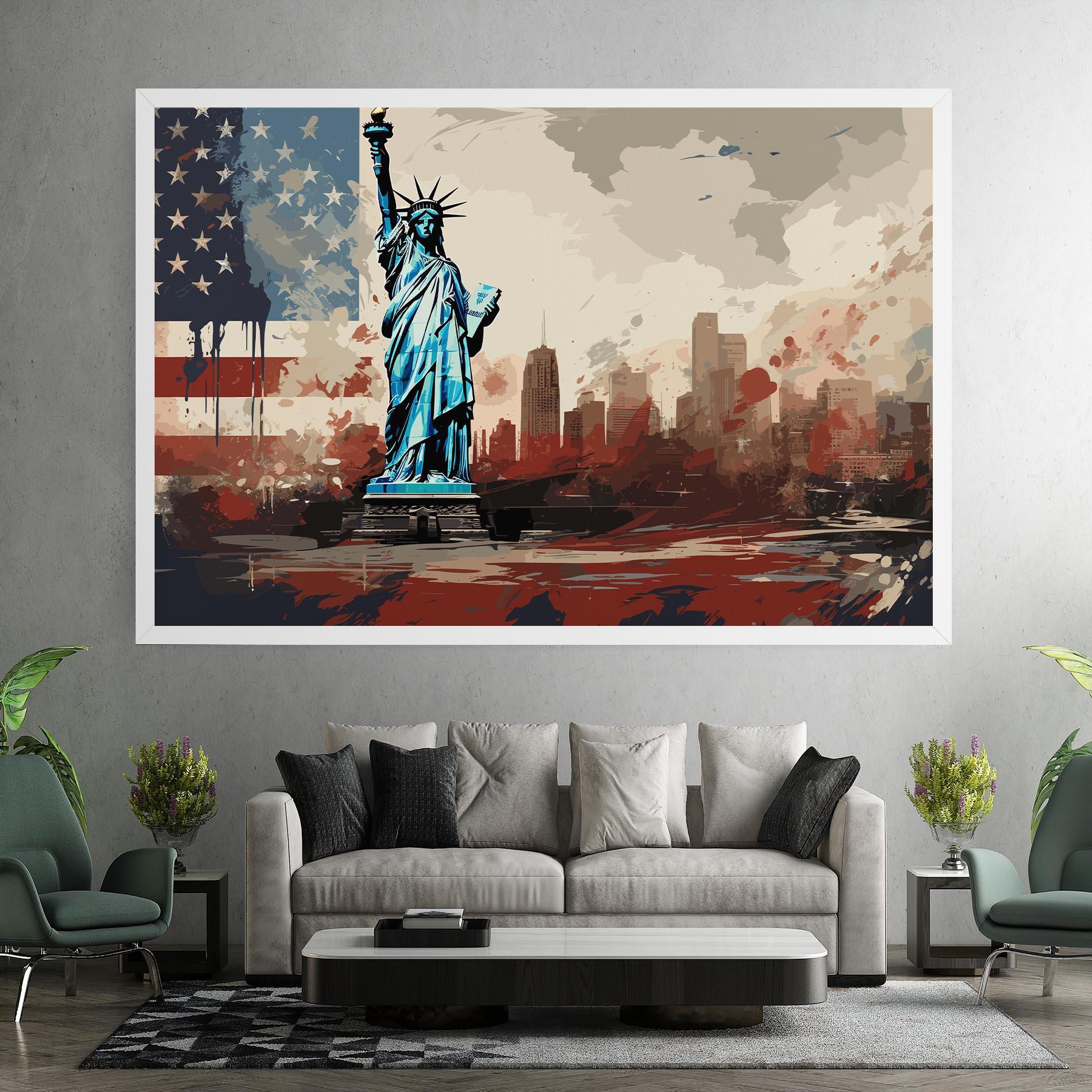 Tablou Canvas Patriotism Cultural Art mockup 7