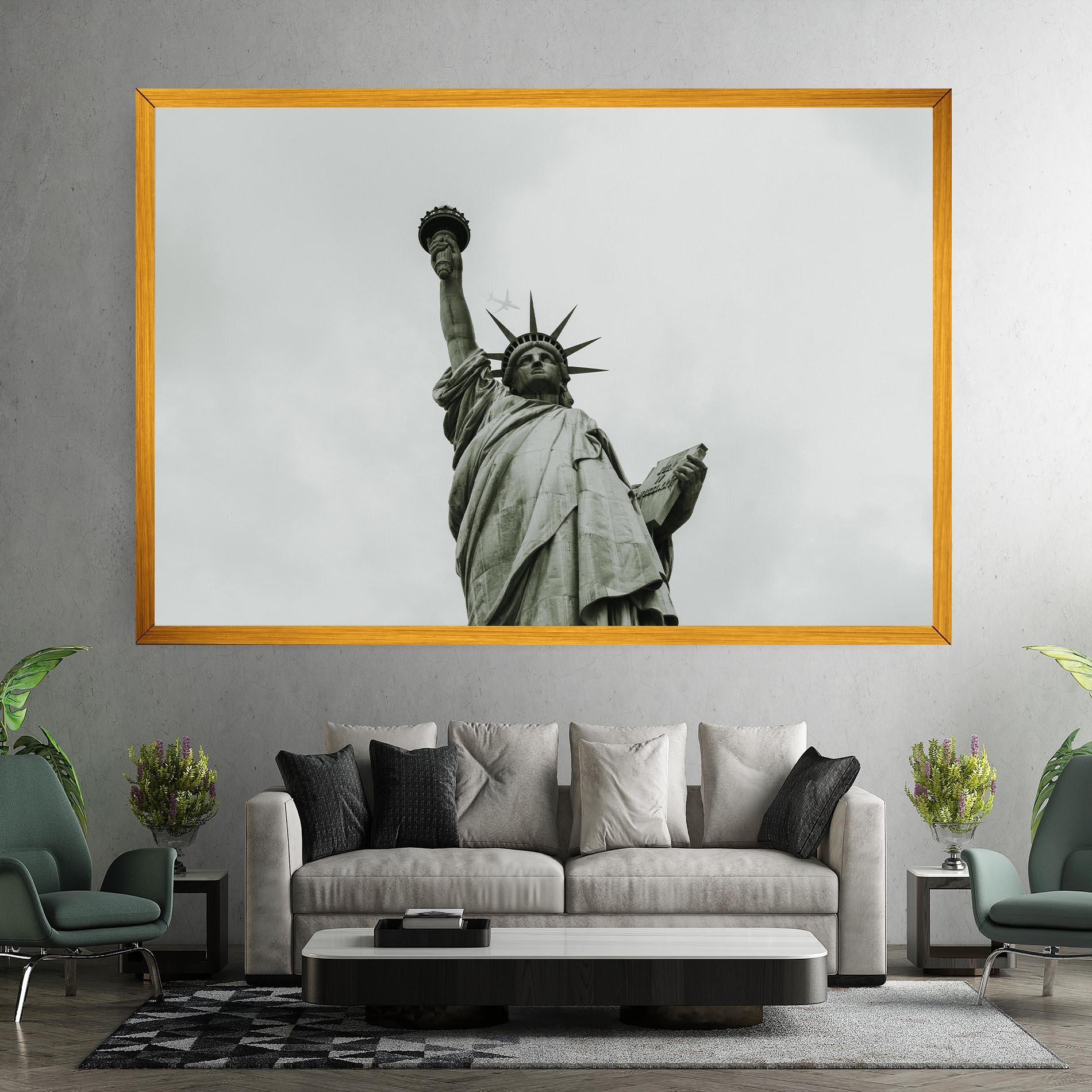 Tablou Canvas Liberty Statue Day mockup 7