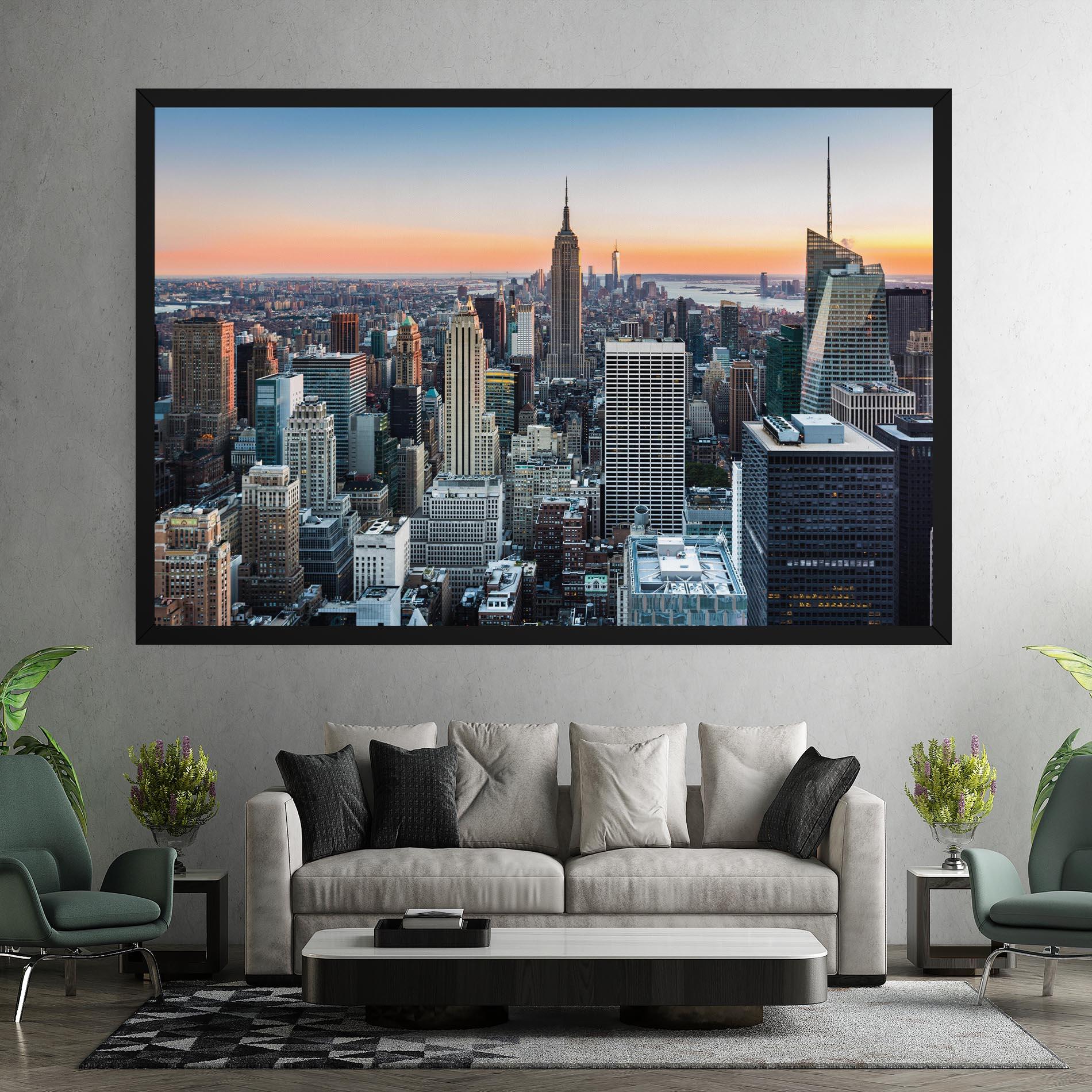 Tablou Canvas New York Skyline mockup 7
