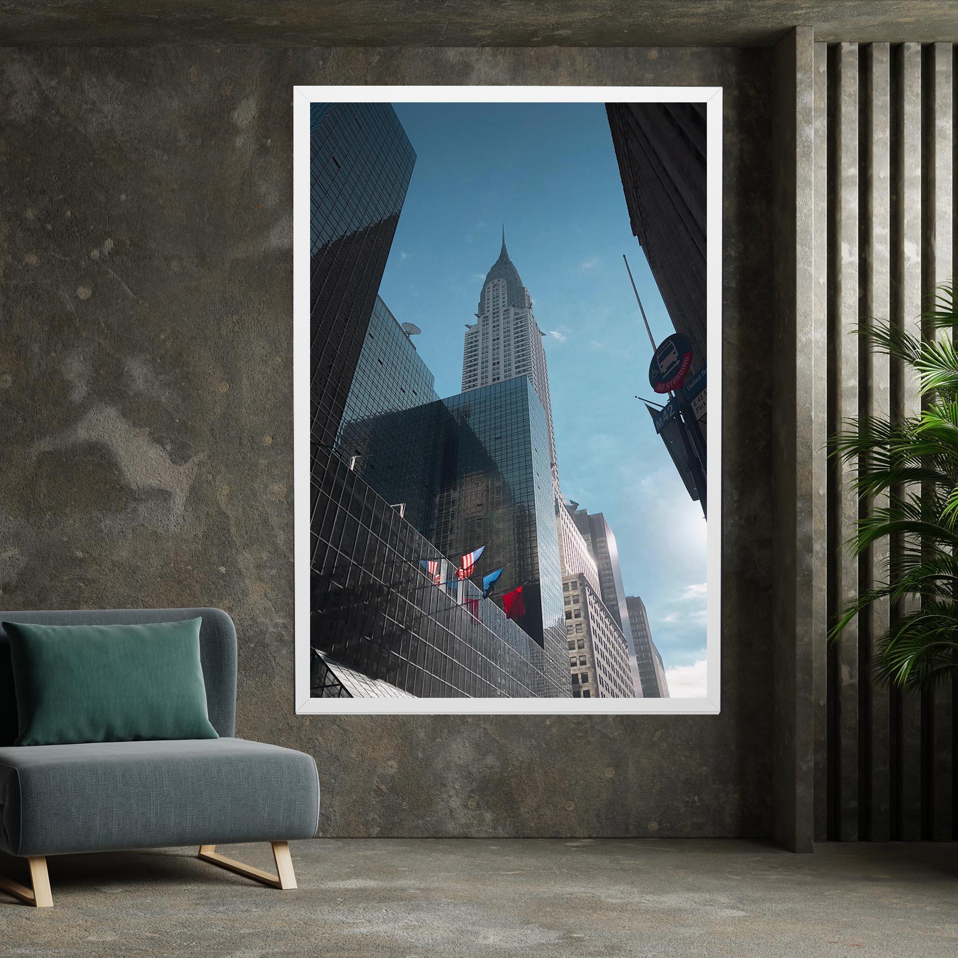 Tablou Canvas Big Glass Tower mockup 7