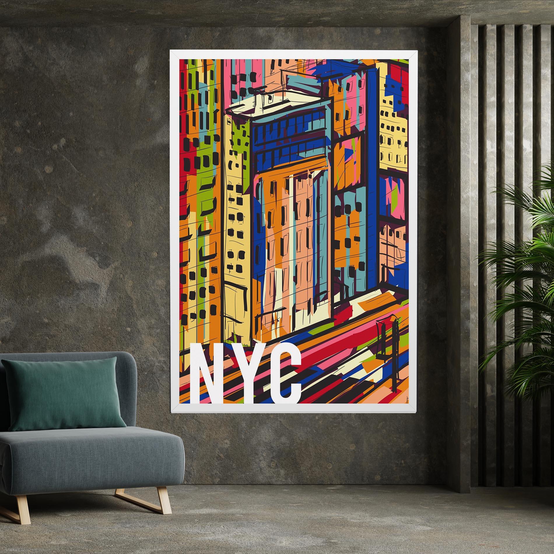 Tablou Canvas New York City Art mockup 7