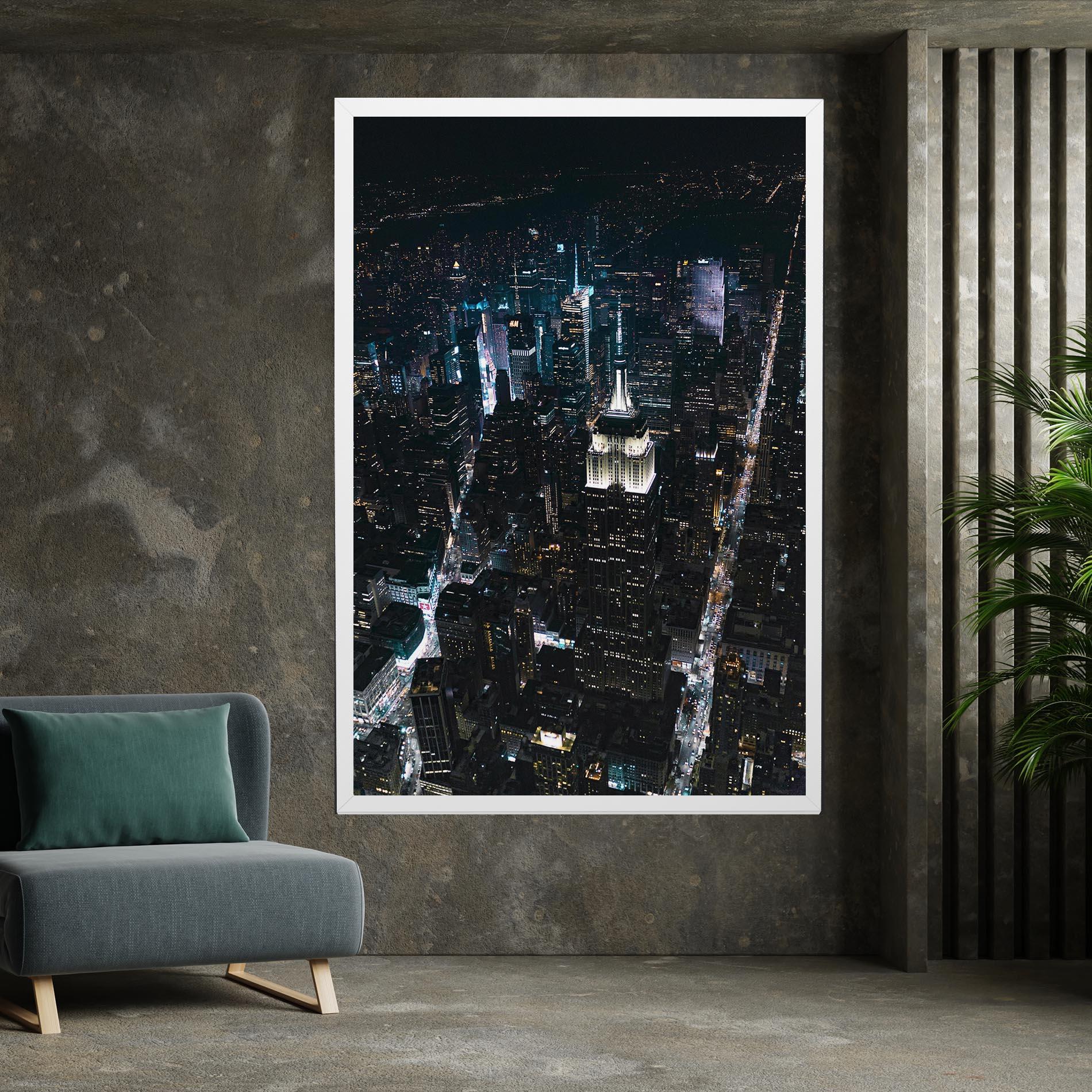 Tablou Canvas Night Landscape mockup 7