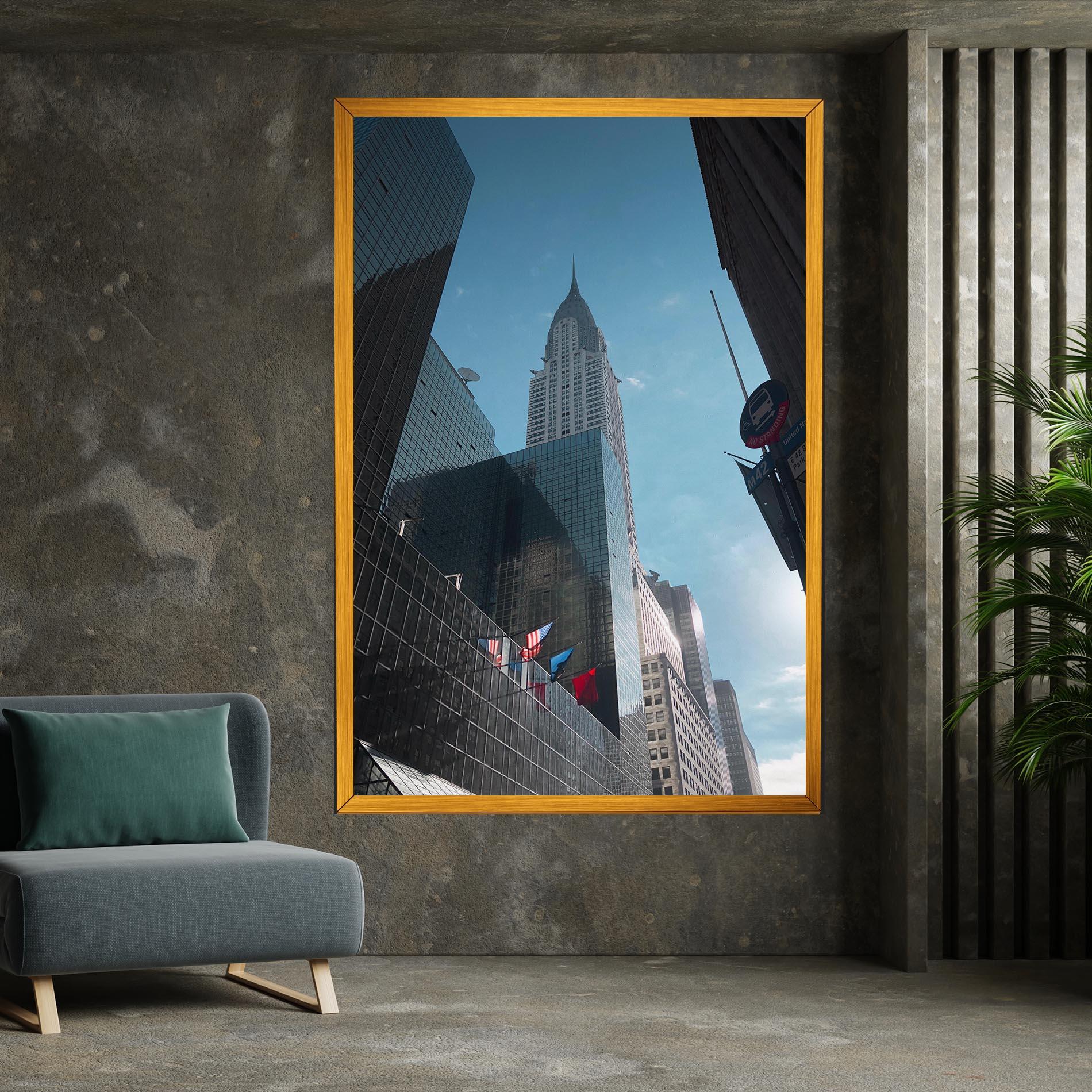 Tablou Canvas Big Glass Tower mockup 7