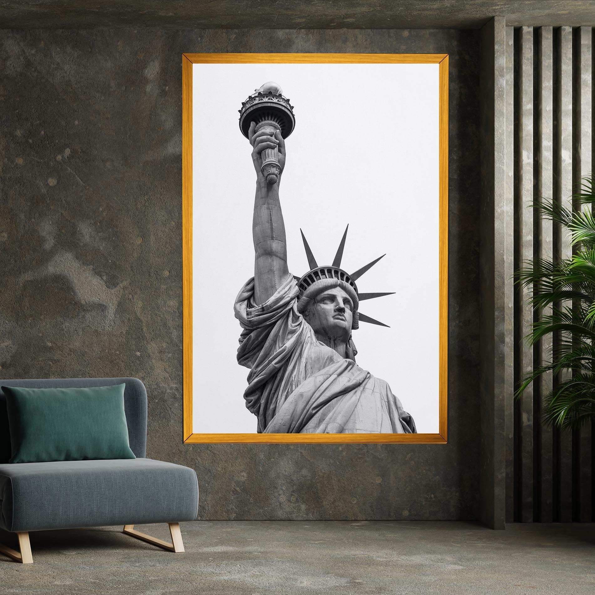 Tablou Canvas Liberty Statue mockup 7